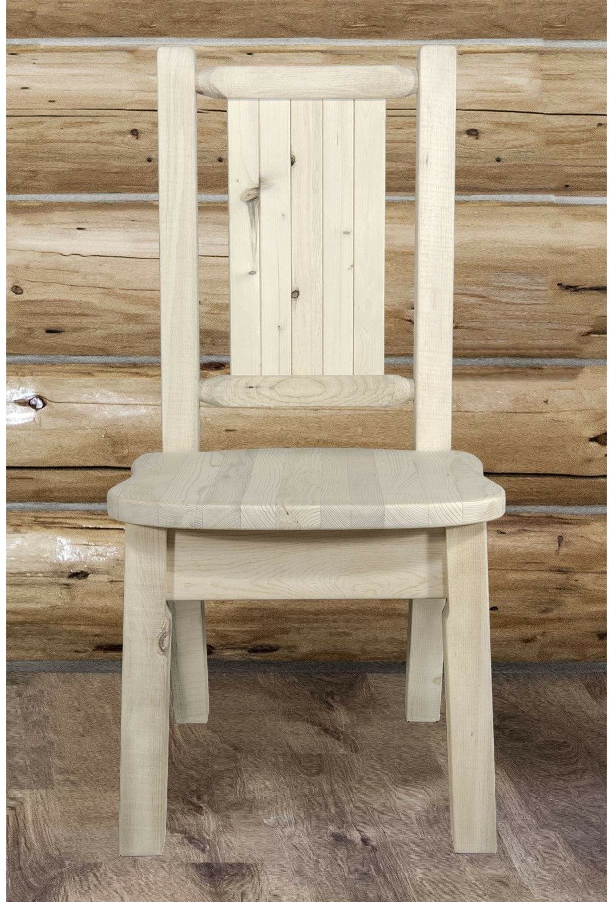 Montana Woodworks Homestead Kollektion Laser Gravur Seitenstuhl