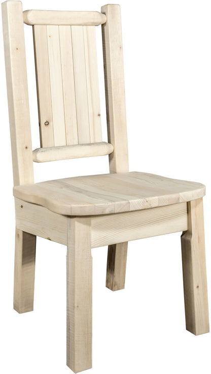 Montana Woodworks Homestead Kollektion Laser Gravur Seitenstuhl