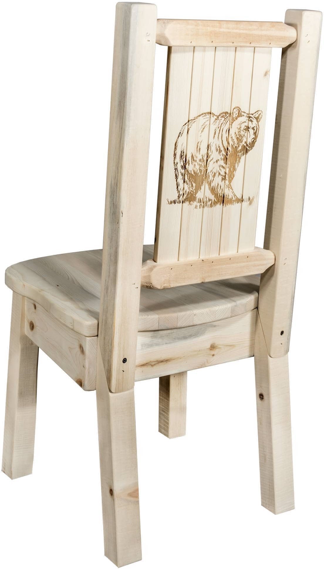 Montana Woodworks Homestead Kollektion Laser Gravur Seitenstuhl