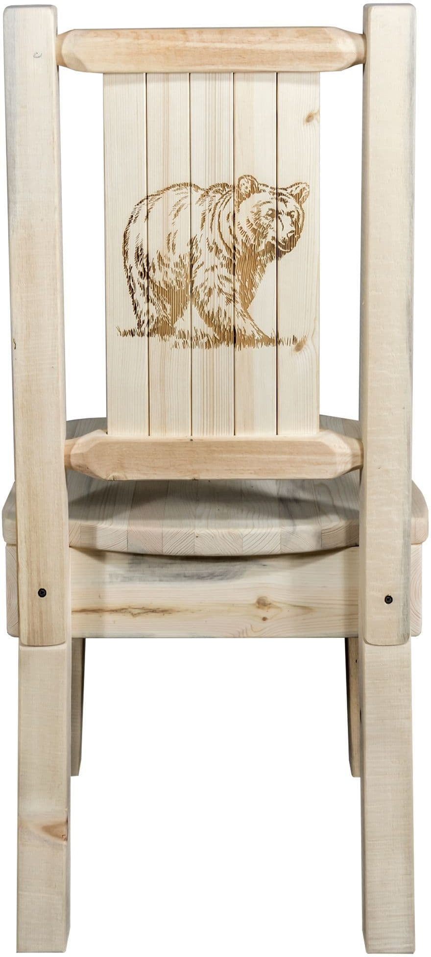 Montana Woodworks Homestead Kollektion Laser Gravur Seitenstuhl