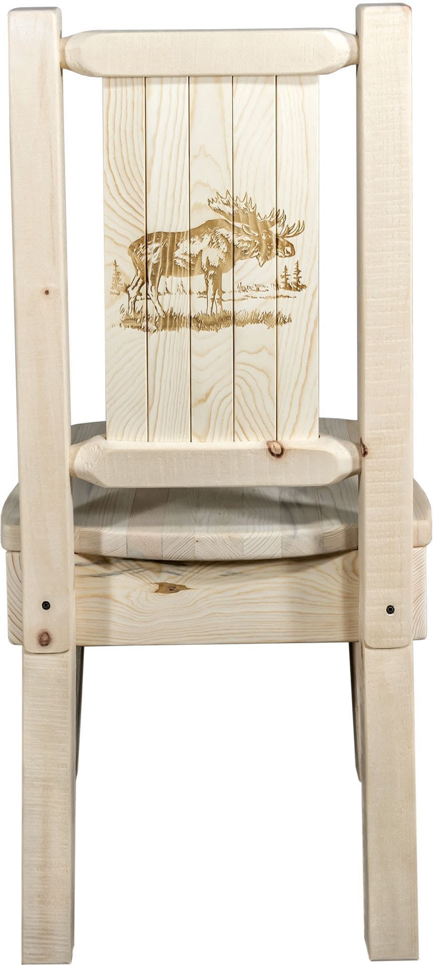 Montana Woodworks Homestead Kollektion Laser Gravur Seitenstuhl