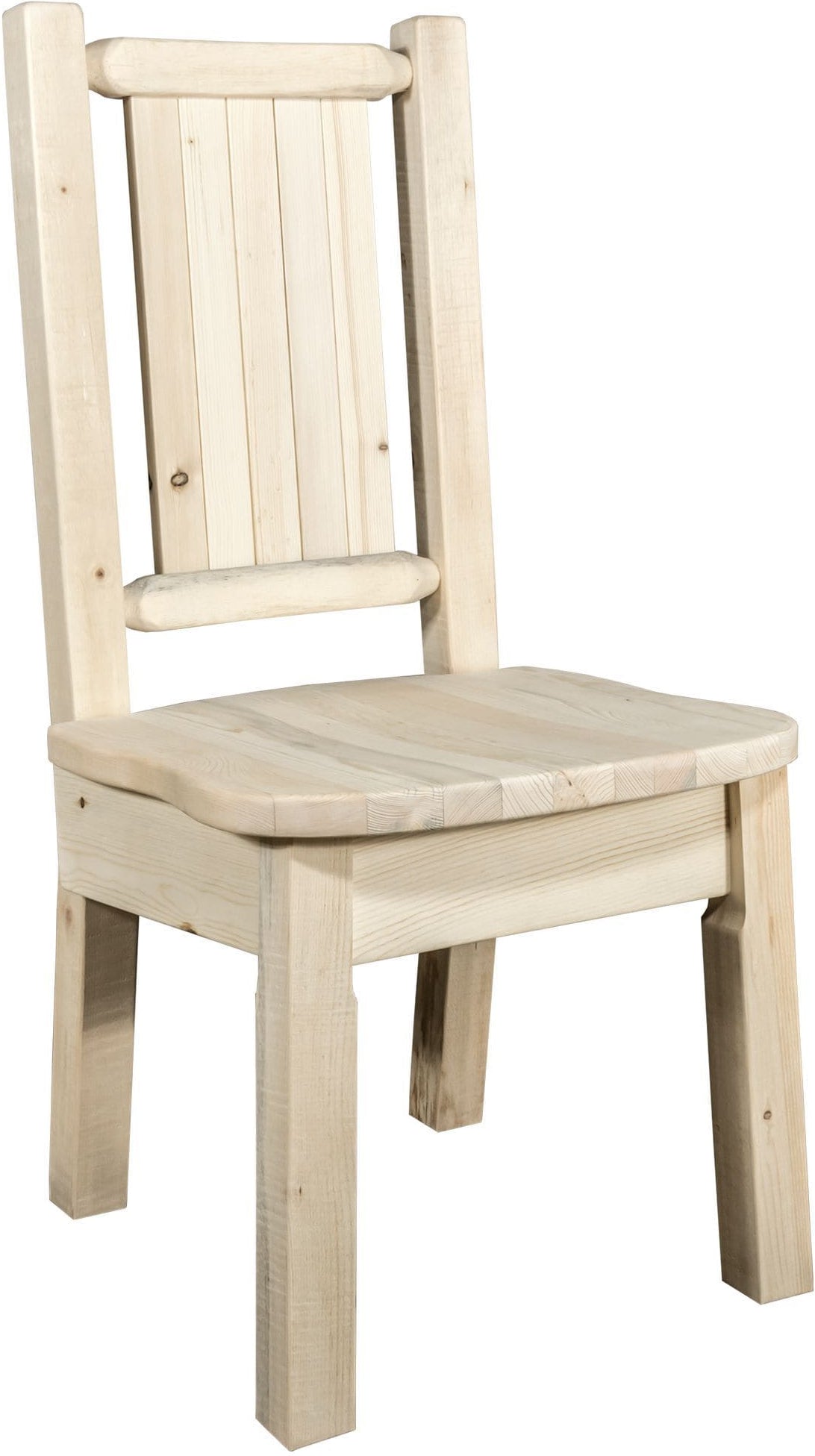 Montana Woodworks Homestead Kollektion Laser Gravur Seitenstuhl