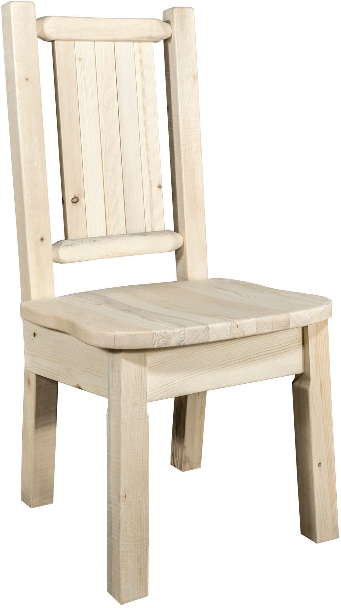 Montana Woodworks Homestead Kollektion Laser Gravur Seitenstuhl