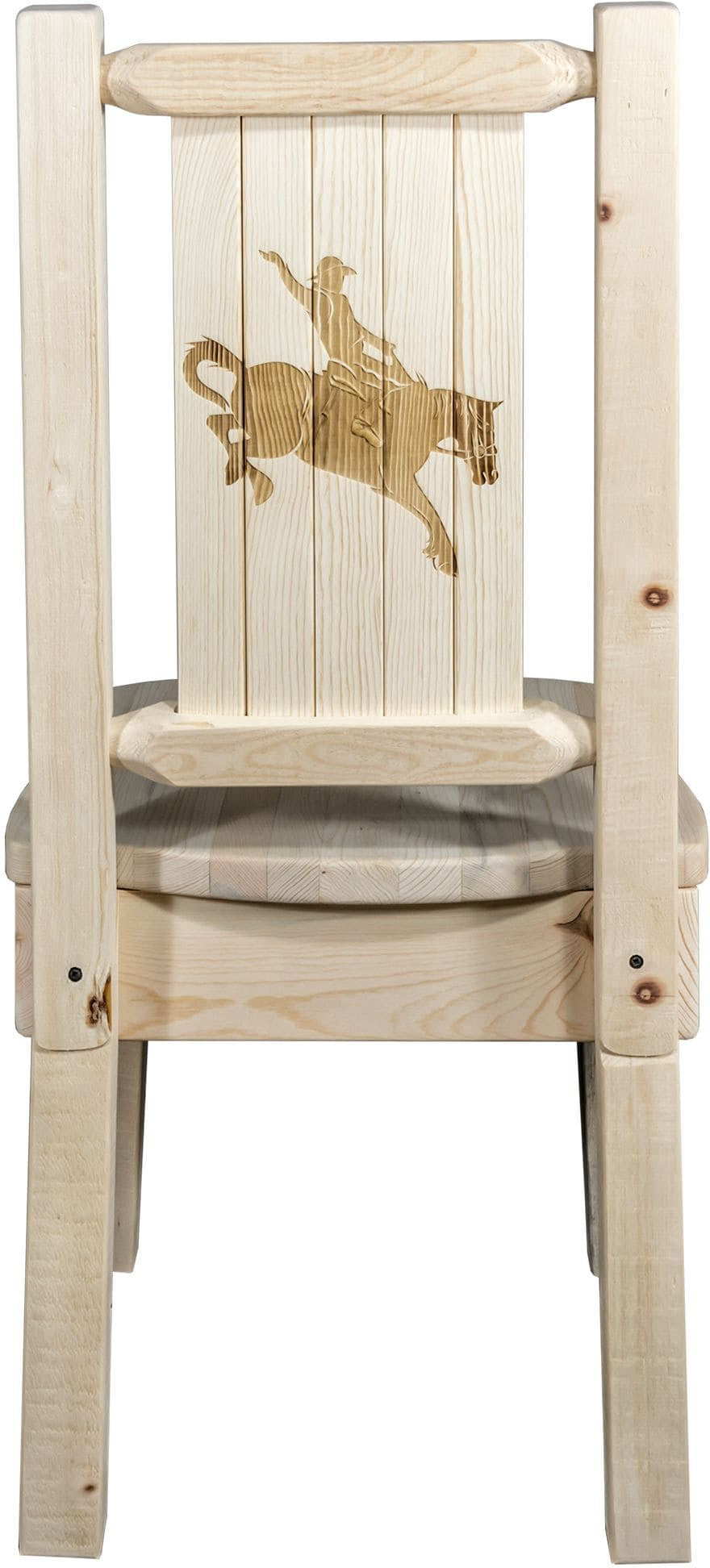 Montana Woodworks Homestead Kollektion Side Chair mit Lasergravur Design - Bereit zum Abschluss