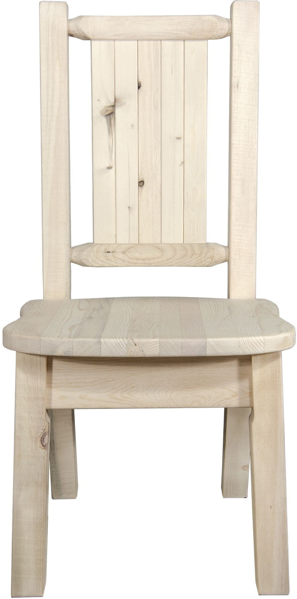 Montana Woodworks Homestead Kollektion Side Chair mit Lasergravur Design - Bereit zum Abschluss