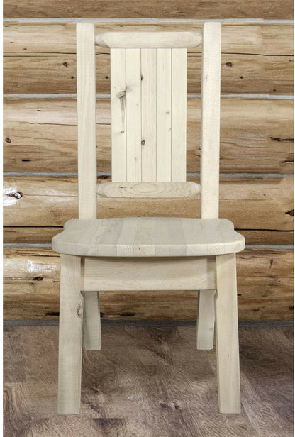 Montana Woodworks Homestead Kollektion Side Chair mit Lasergravur Design - Bereit zum Abschluss