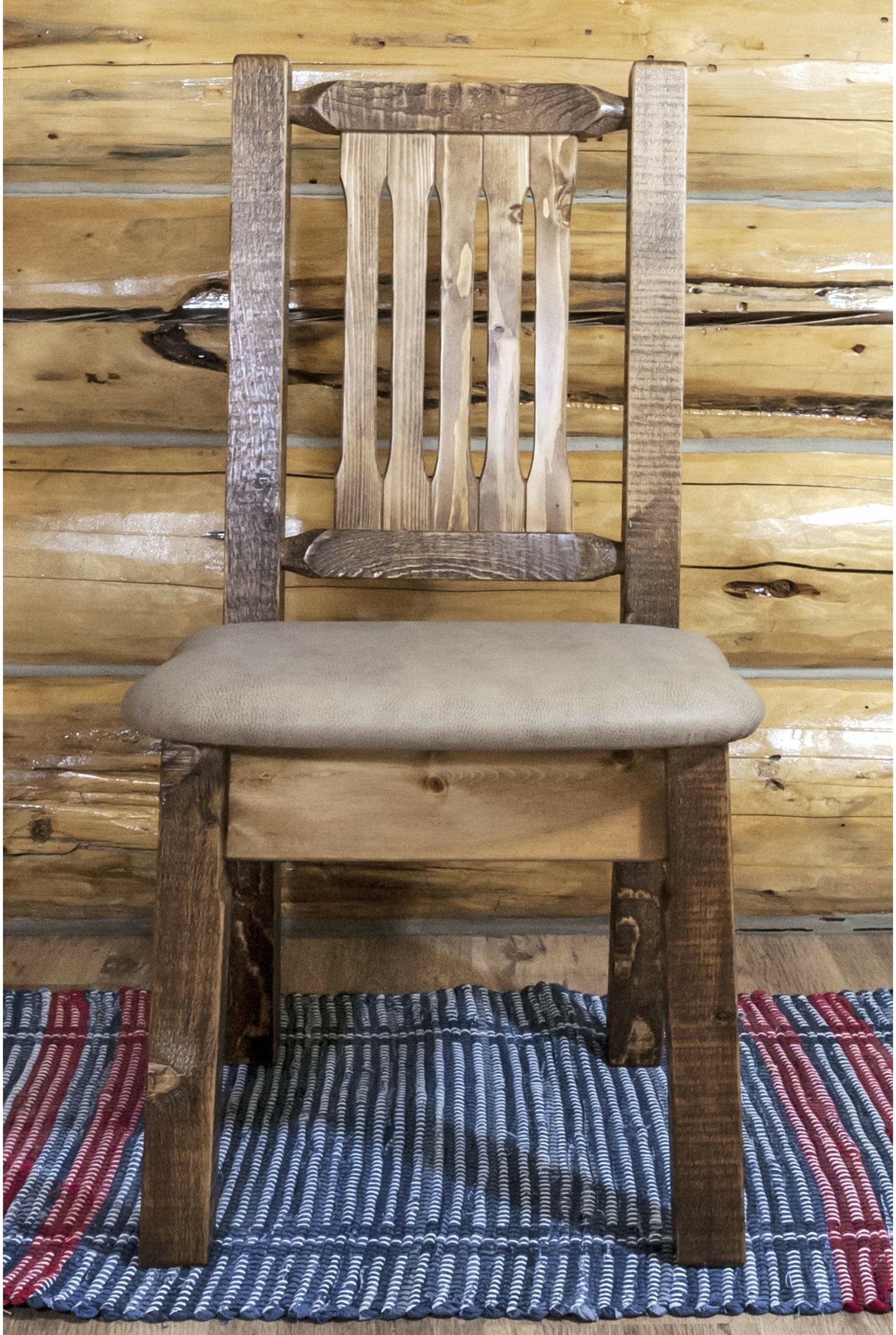 Montana Woodworks Homestead Kollektion Side Chair mit Polstersitz
