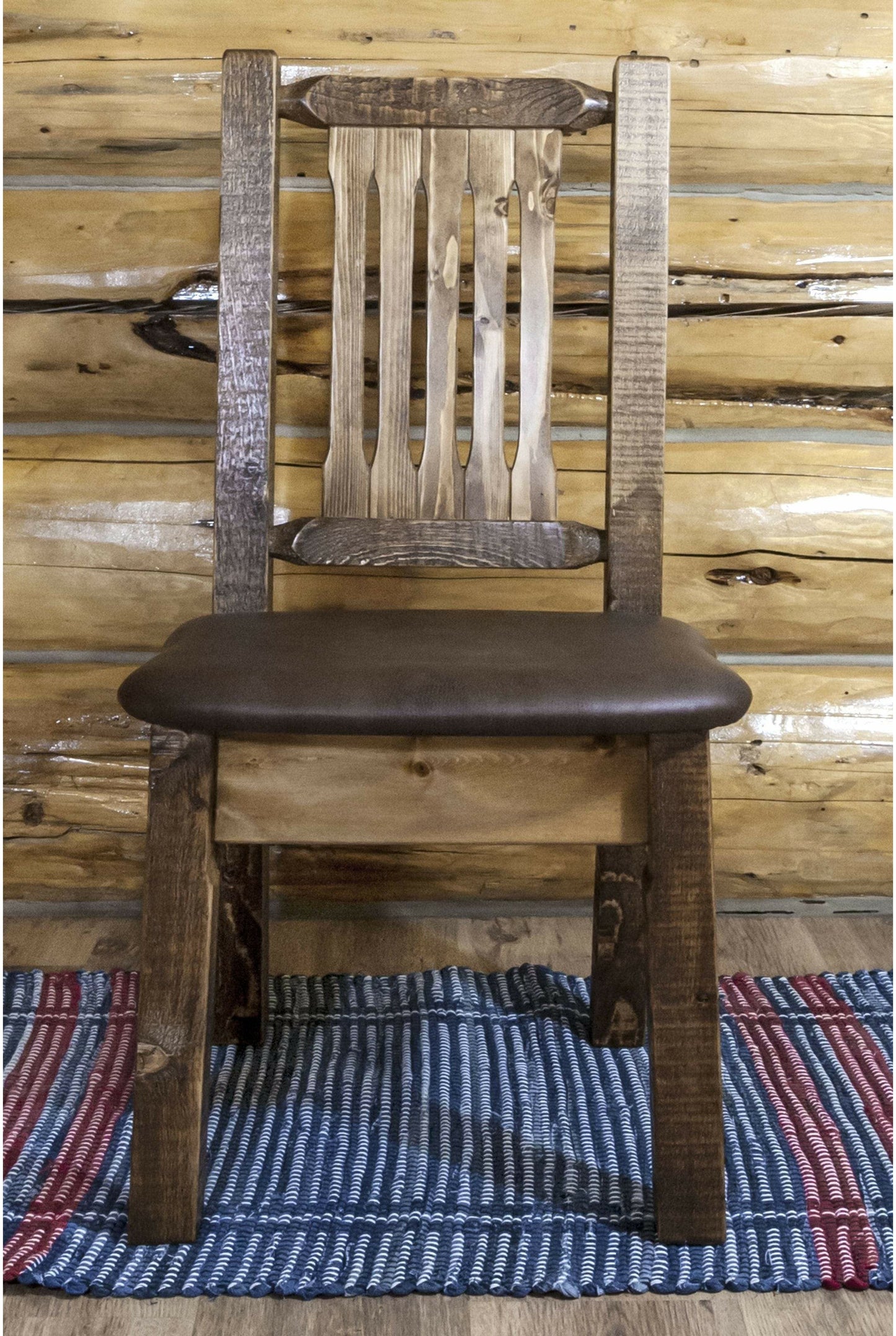 Montana Woodworks Homestead Kollektion Side Chair mit Polstersitz