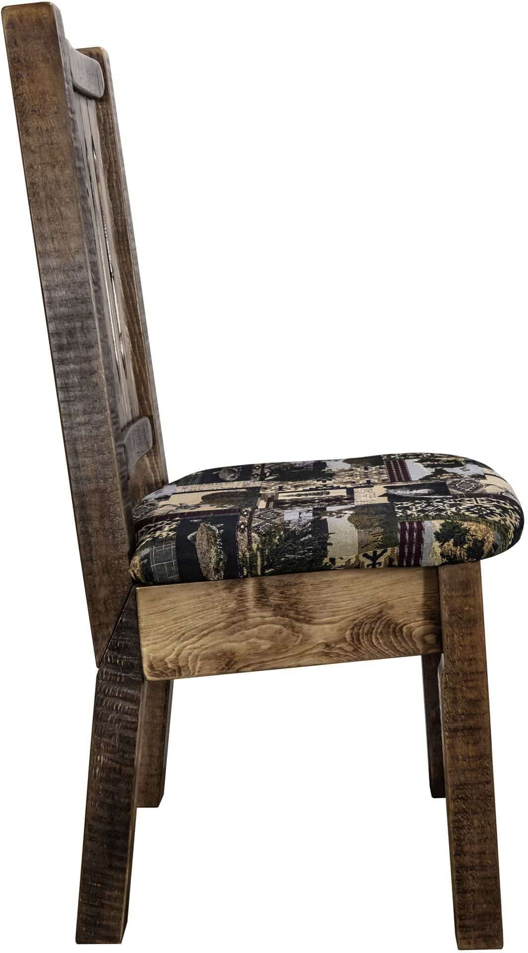 Montana Woodworks Homestead Kollektion Side Chair mit Polstersitz