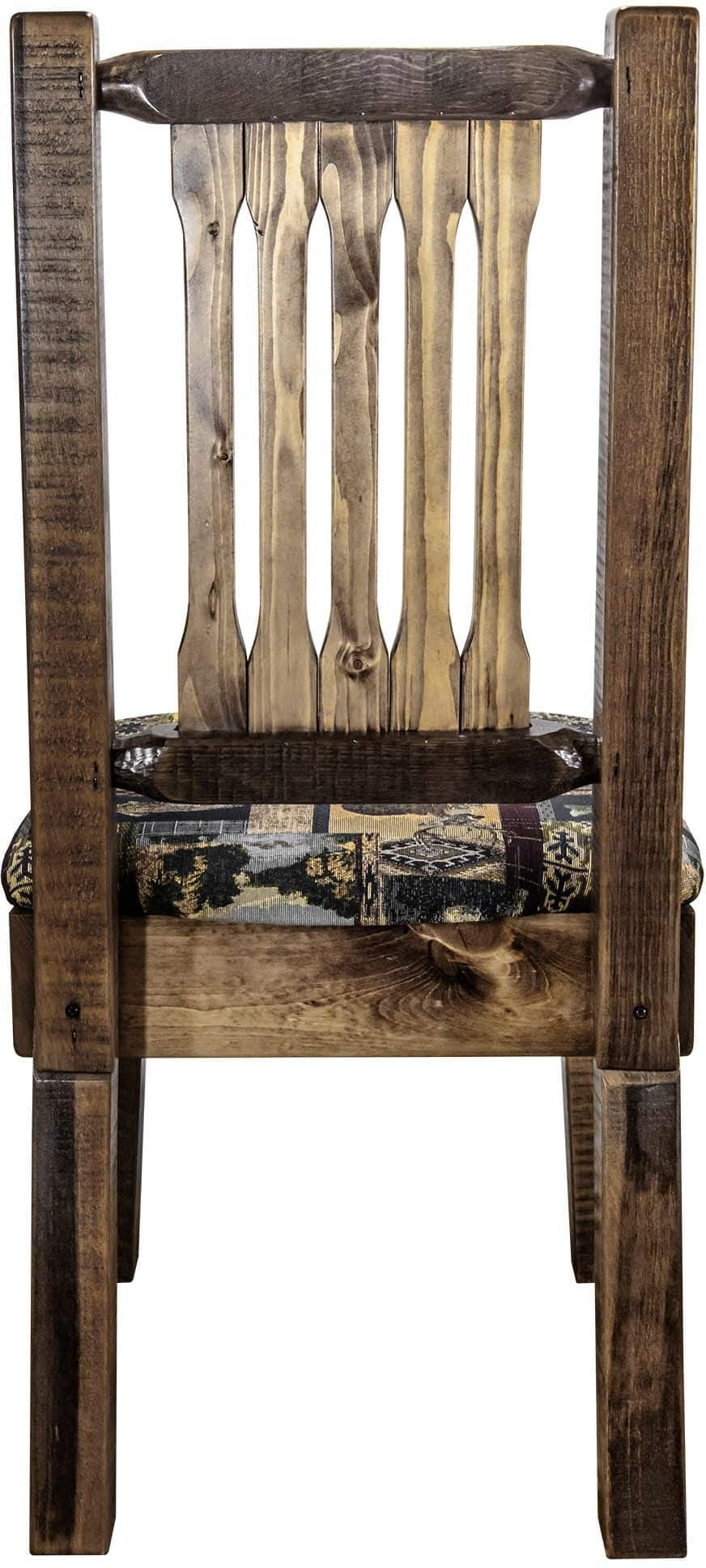 Montana Woodworks Homestead Kollektion Side Chair mit Polstersitz