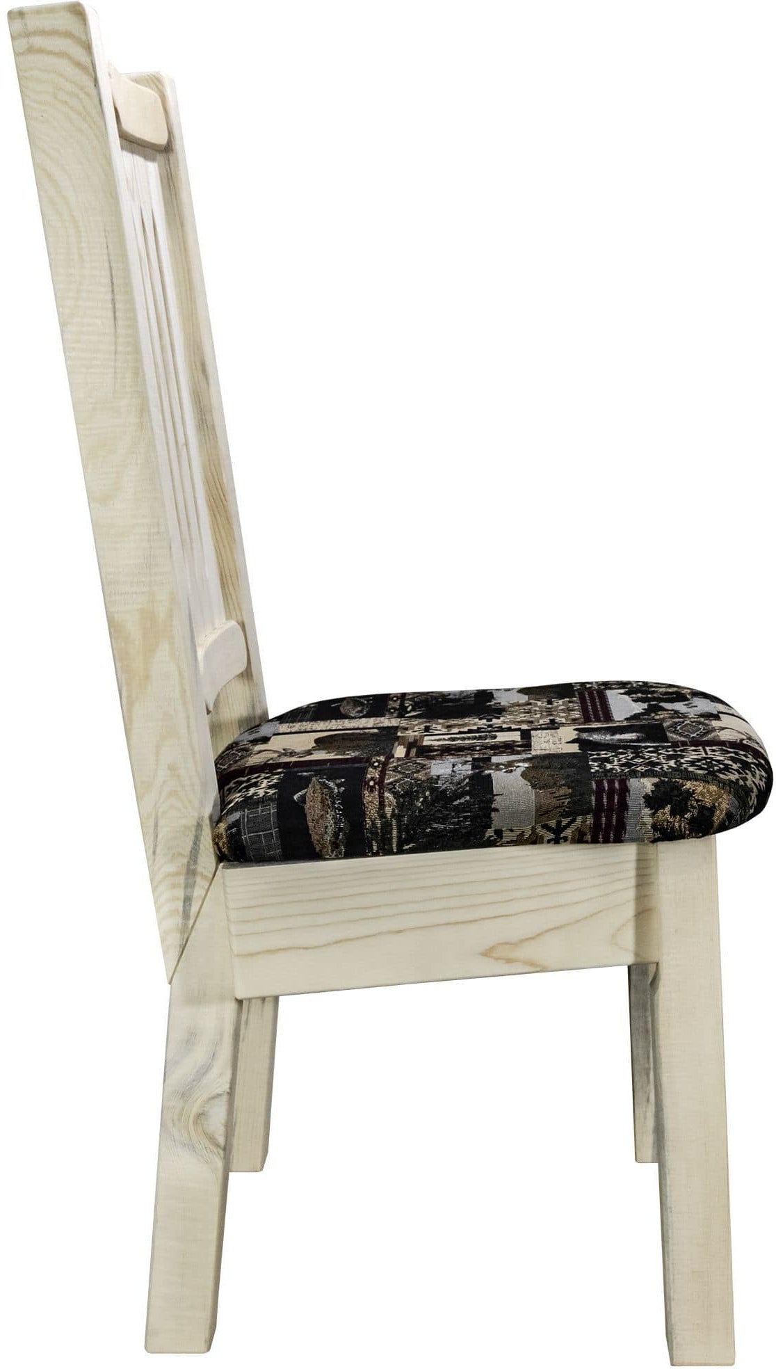 Montana Woodworks Homestead Kollektion Side Chair mit Polstersitz
