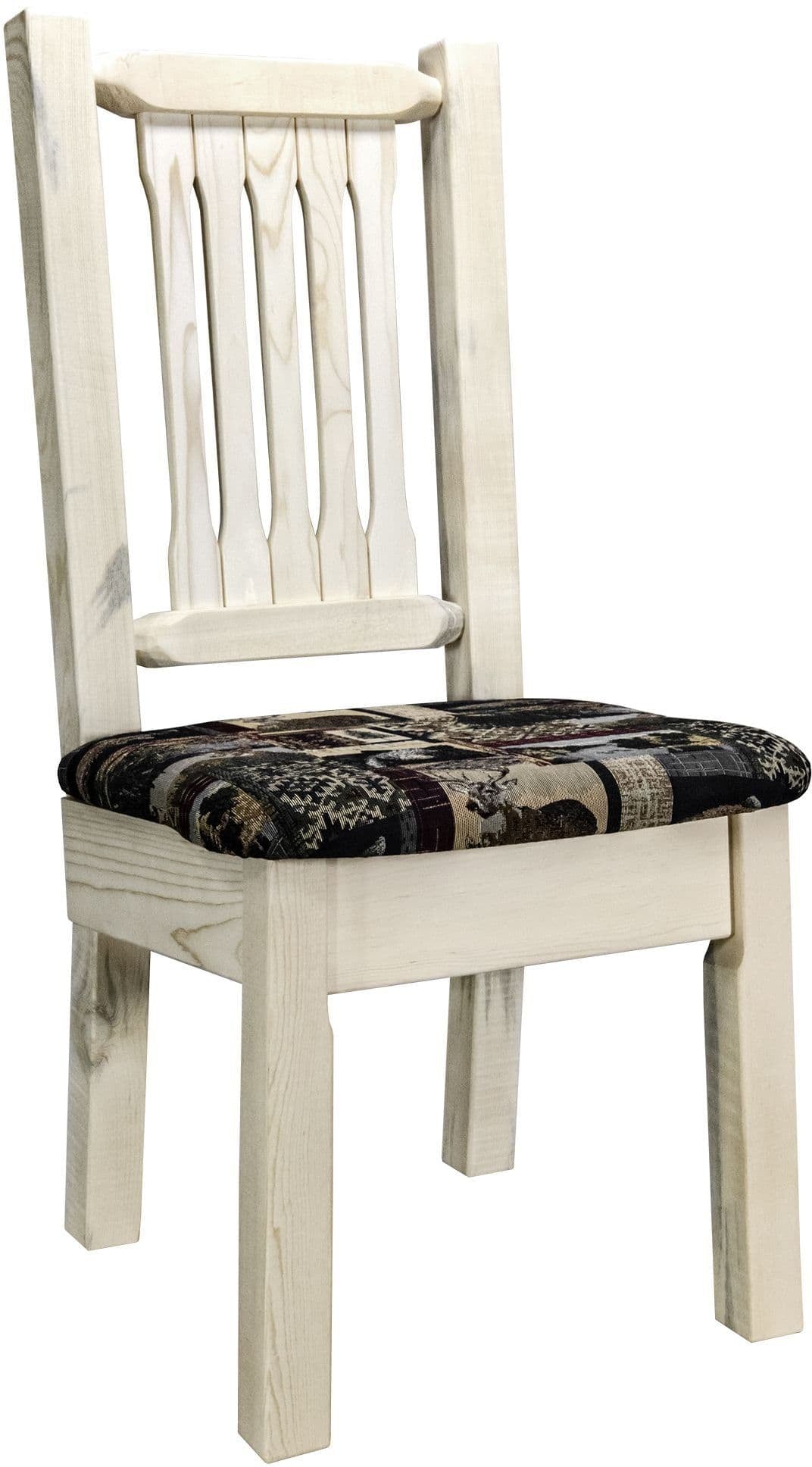 Montana Woodworks Homestead Kollektion Side Chair mit Polstersitz