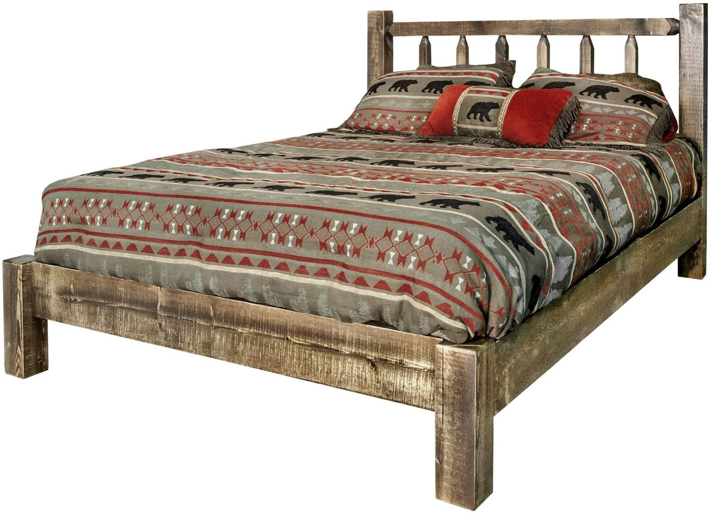 Montana Woodworks Homestead Kollektion Doppelbett-Plattform
