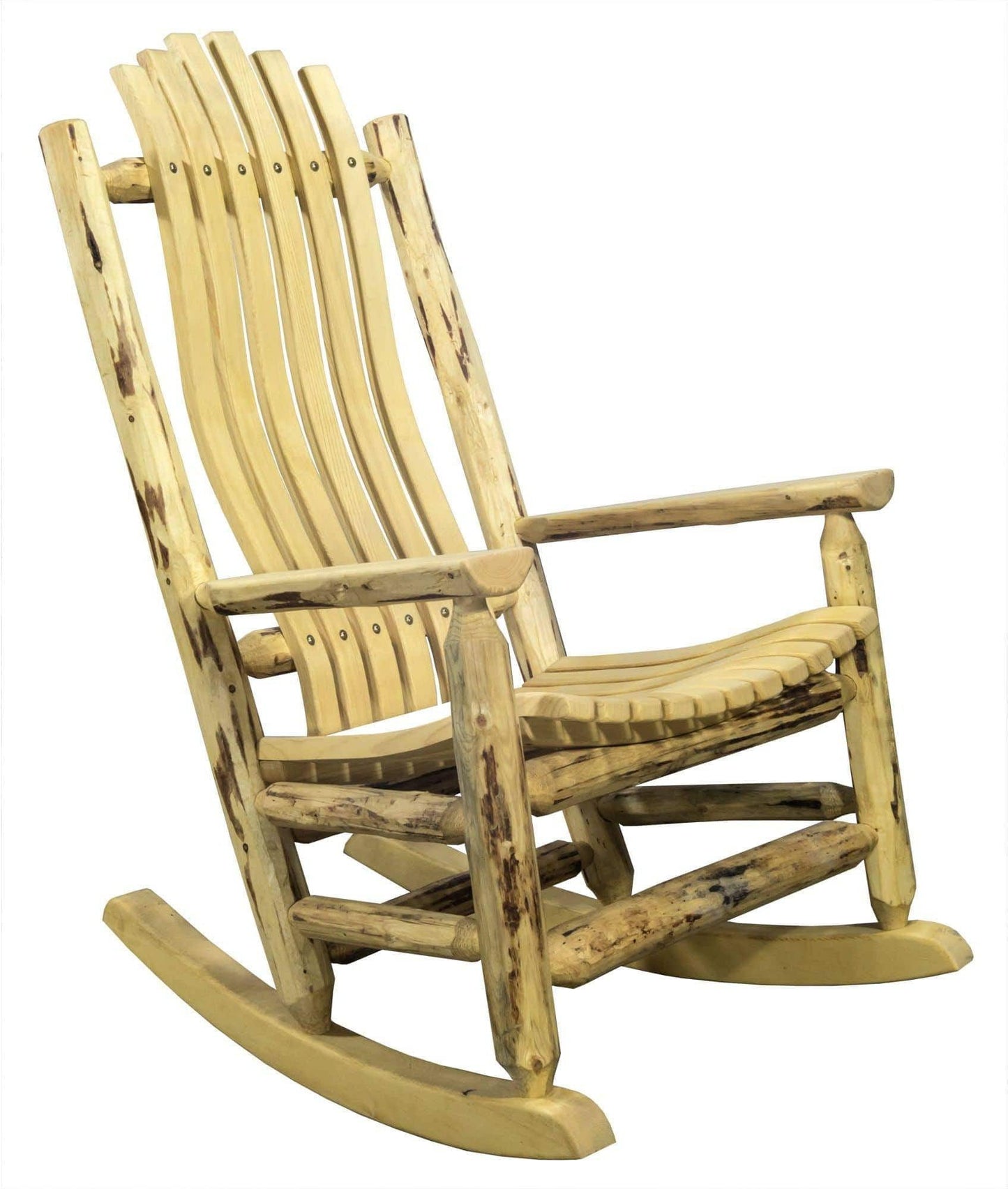 Montana Woodworks Montana Kollektion Adult Log Rocker - Außenbereich