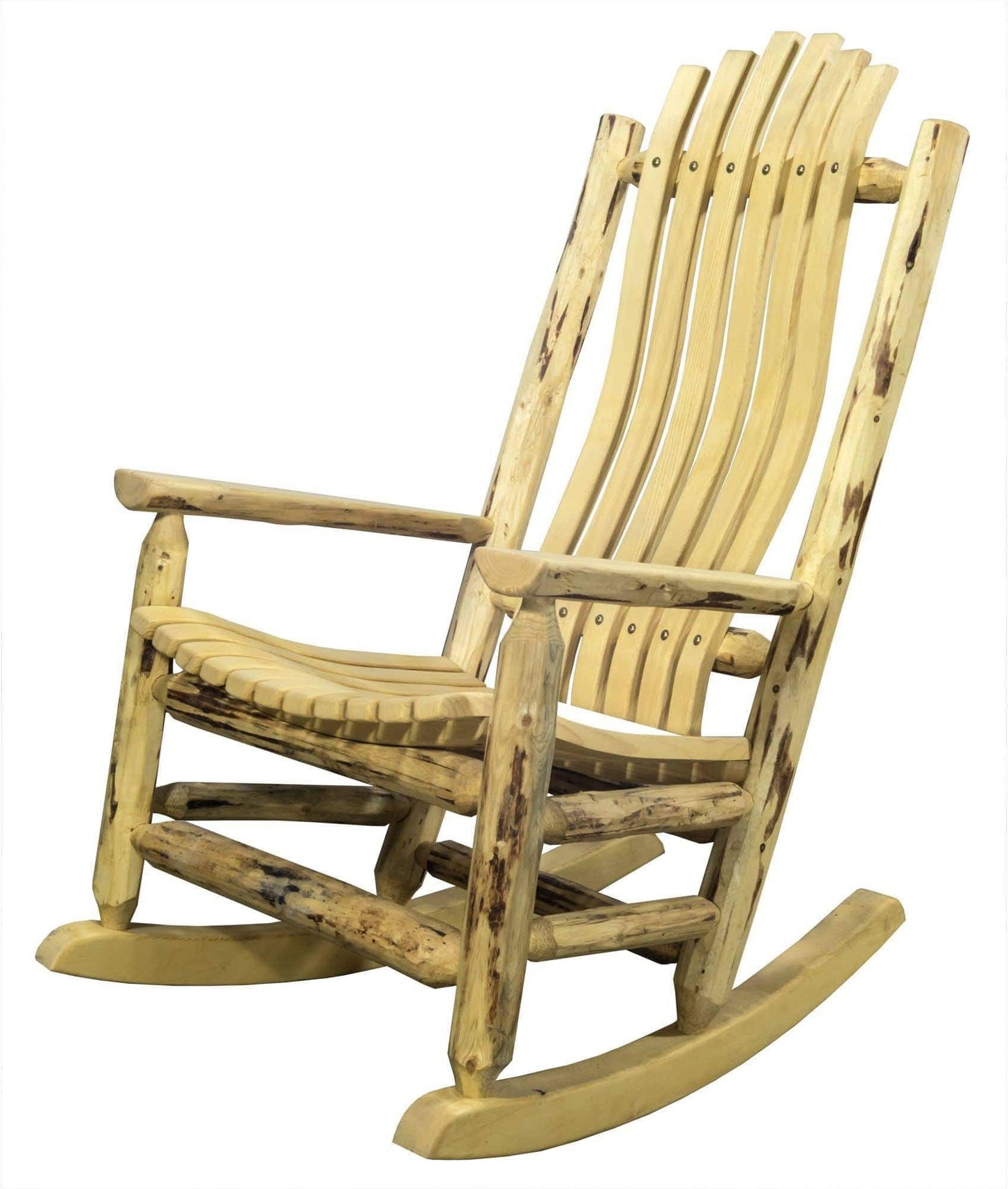 Montana Woodworks Montana Kollektion Adult Log Rocker - Außenbereich