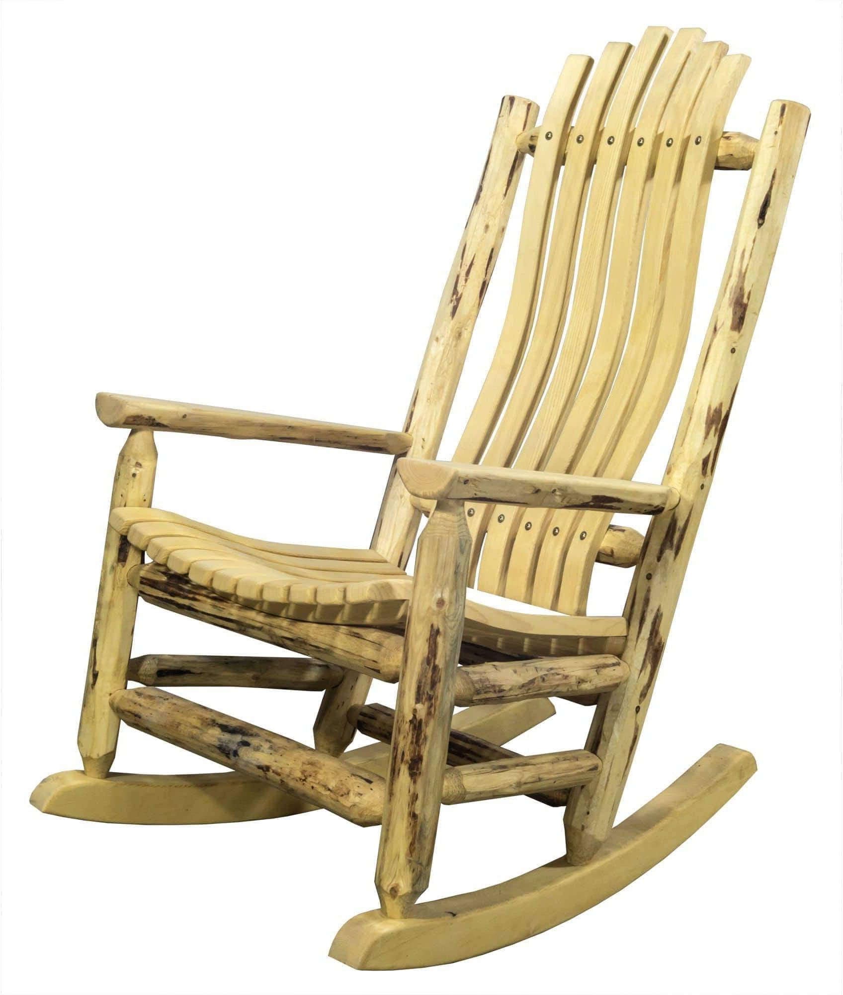 Montana Woodworks Montana Kollektion Adult Log Rocker - Außenbereich