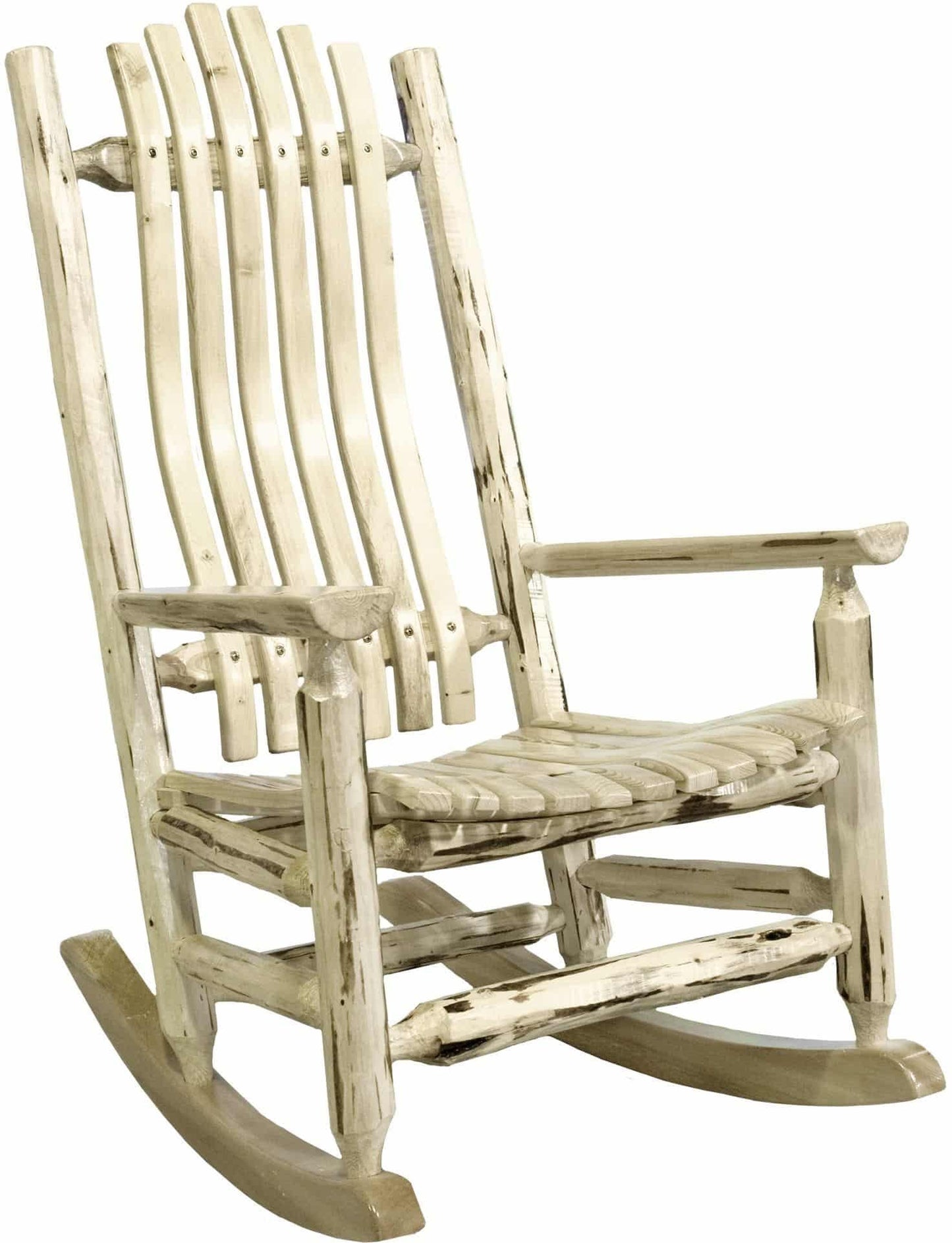 Montana Woodworks Montana Kollektion Adult Log Rocker - Bereit zum Abschluss
