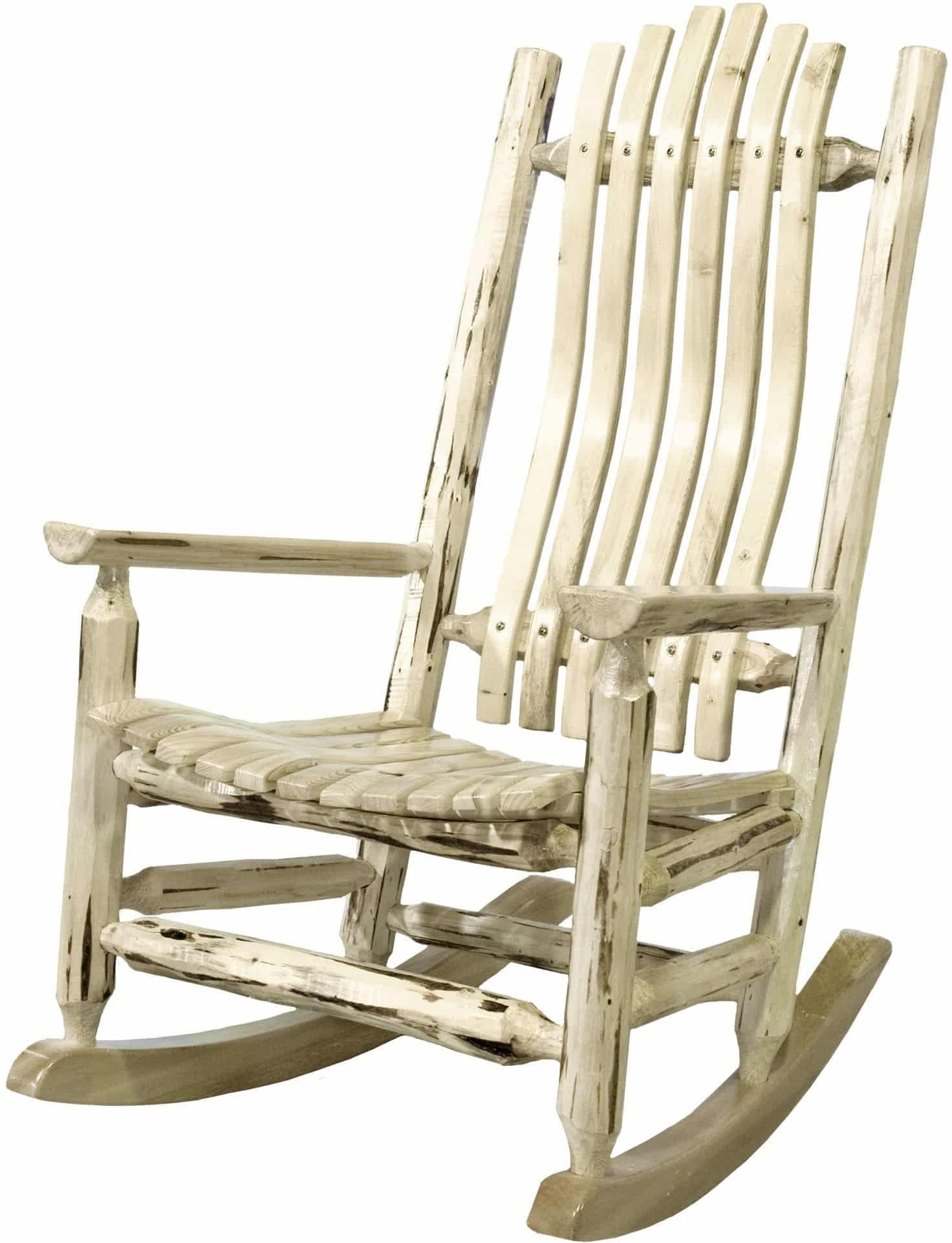 Montana Woodworks Montana Kollektion Adult Log Rocker - Bereit zum Abschluss