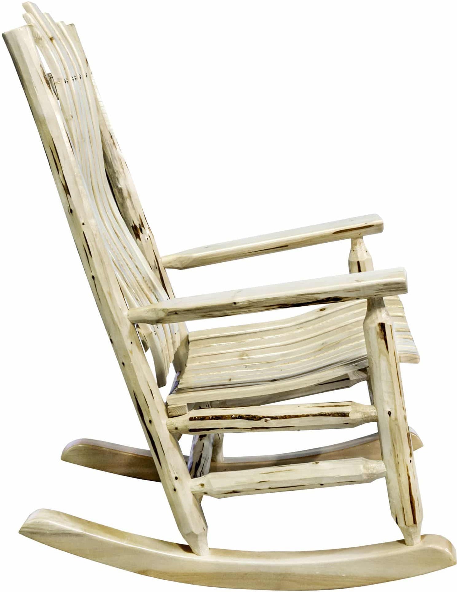 Montana Woodworks Montana Kollektion Adult Log Rocker - Bereit zum Abschluss