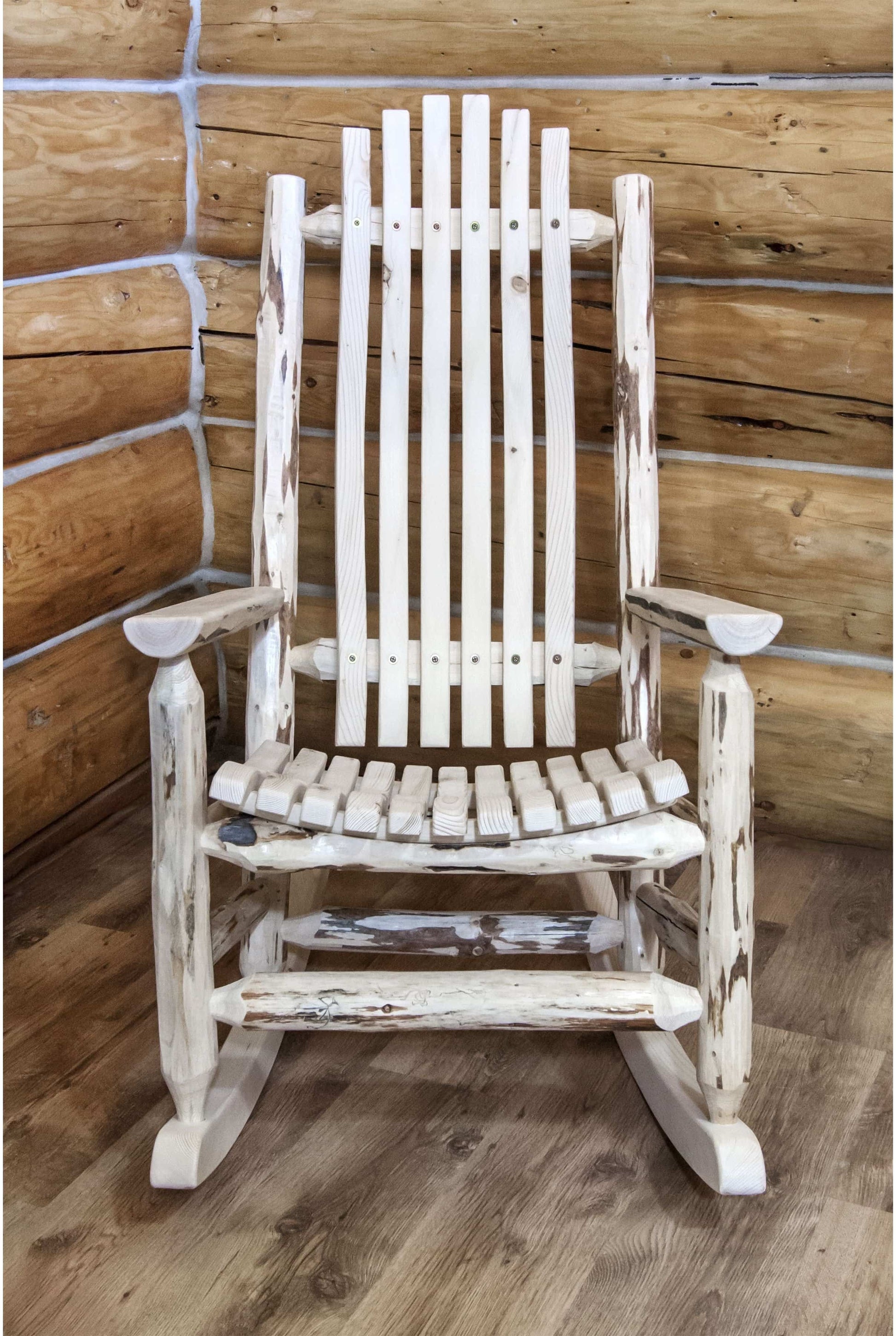 Montana Woodworks Montana Kollektion Adult Log Rocker - Bereit zum Abschluss
