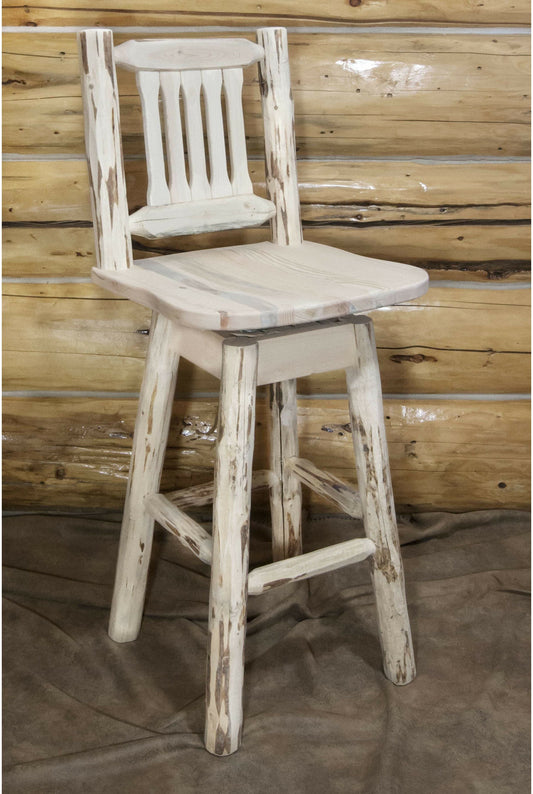 Montana Woodworks Montana Kollektion Barshocker mit Rücken & Schwenken