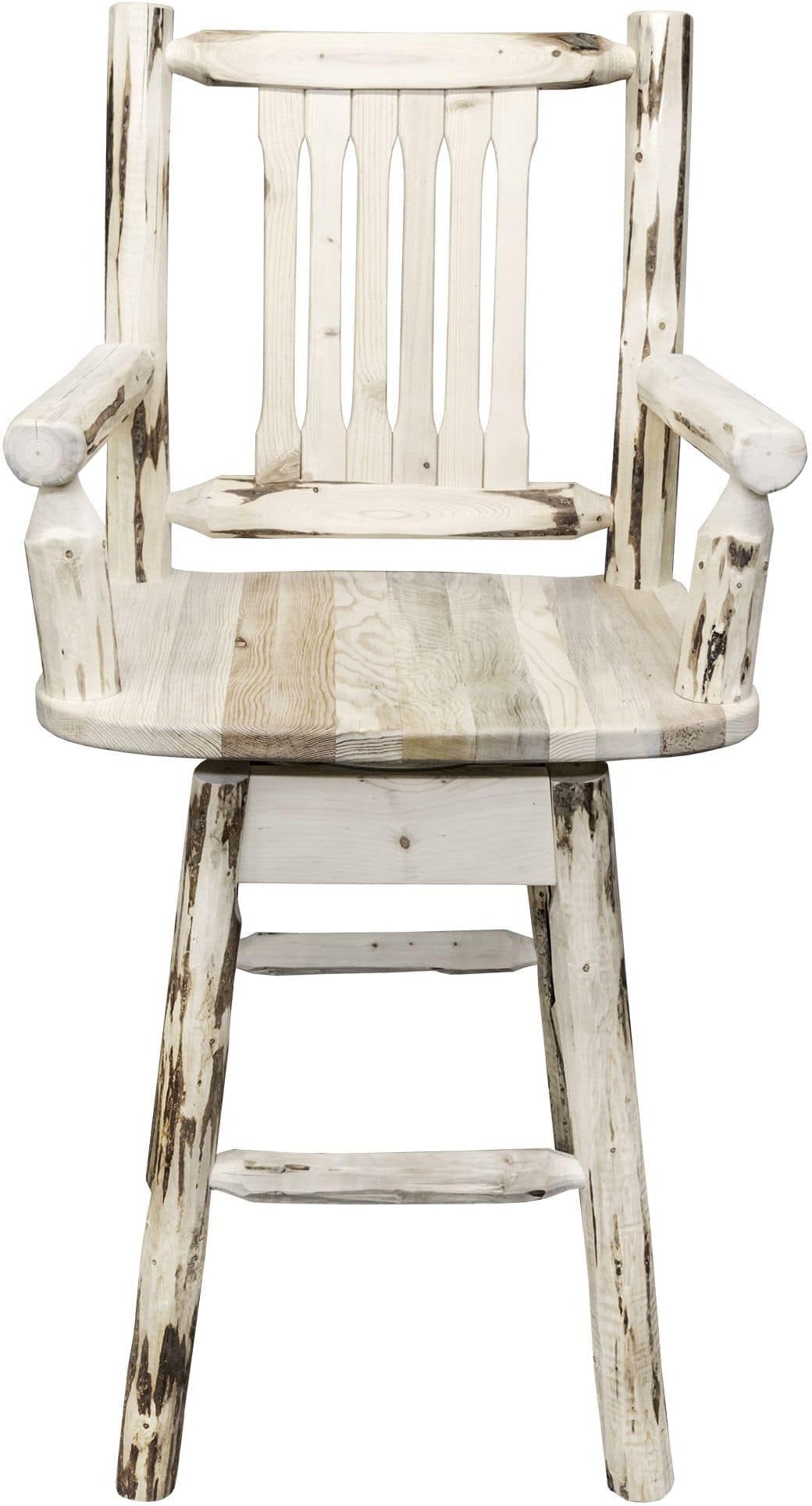 Montana Woodworks Montana Kollektion Barshocker mit Rücken & Schwung