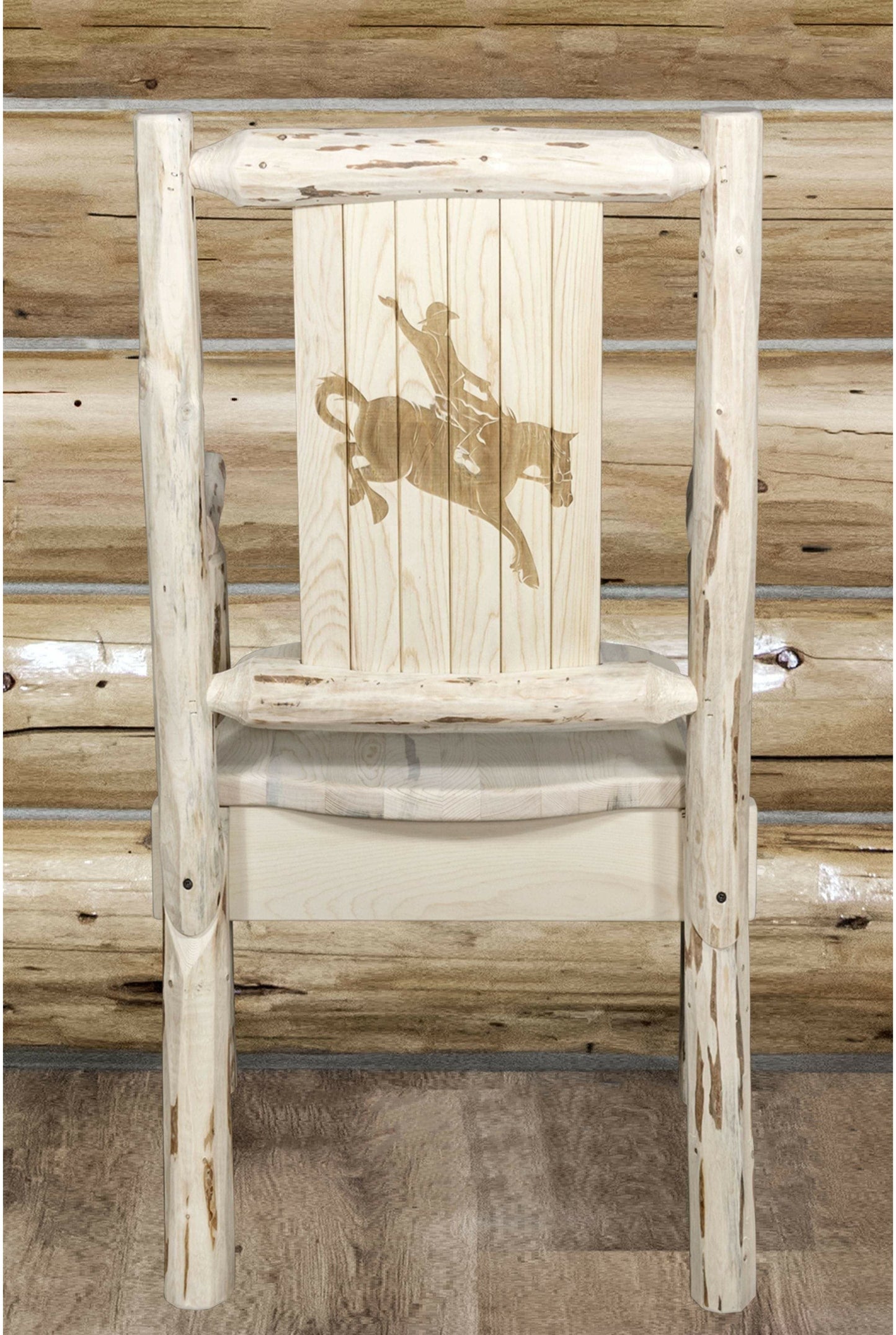 Montana Woodworks Montana Kollektion Kapitänsstuhl mit Lasergravur - Bereit zum Abschluss