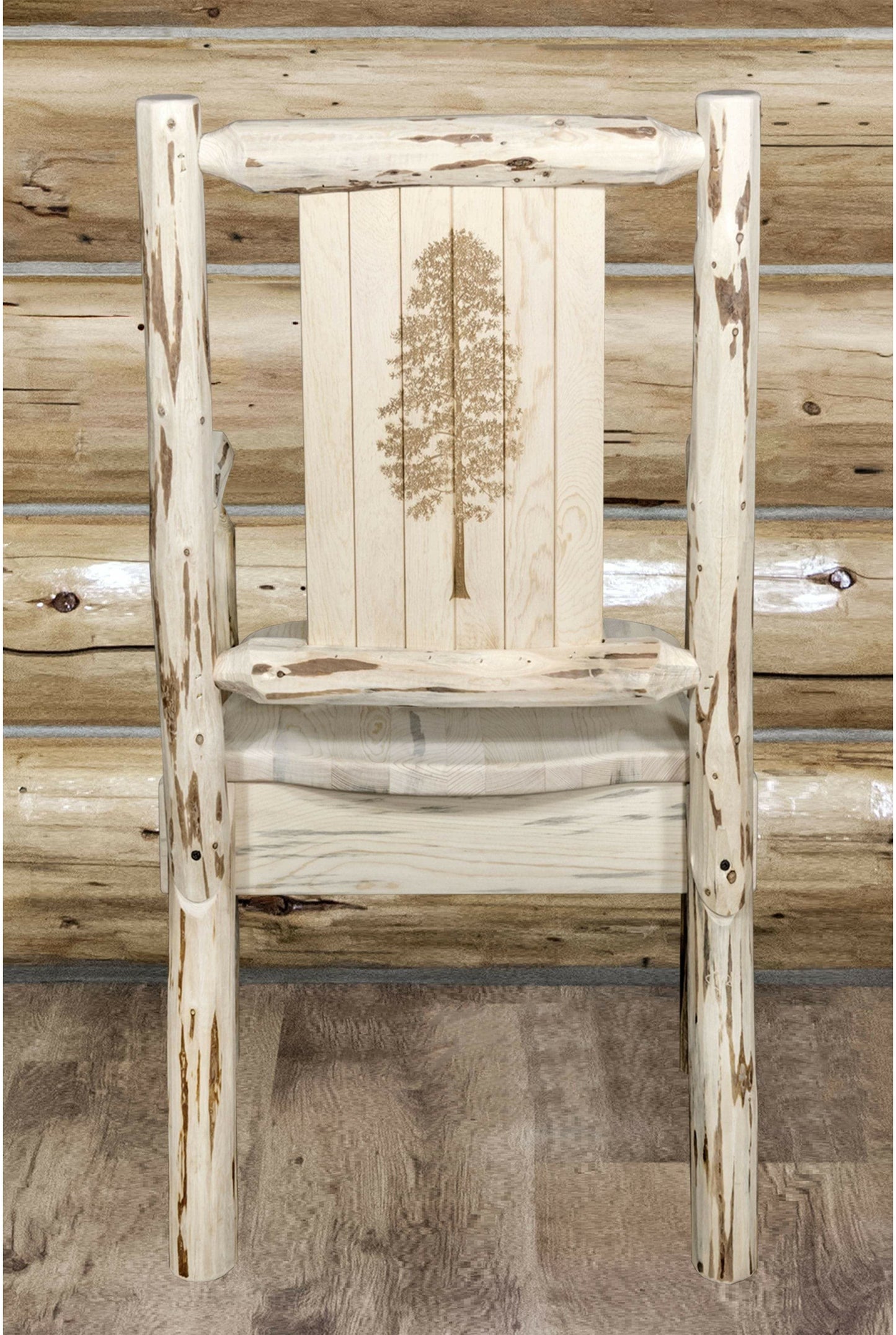 Montana Woodworks Montana Kollektion Kapitänsstuhl mit Lasergravur - Bereit zum Abschluss