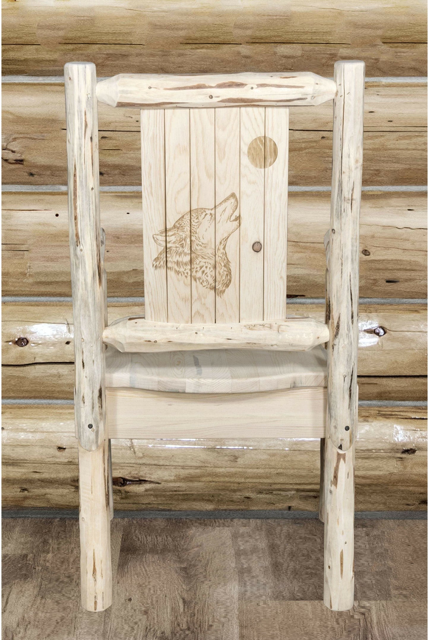 Montana Woodworks Montana Kollektion Kapitänsstuhl mit Lasergravur - Bereit zum Abschluss
