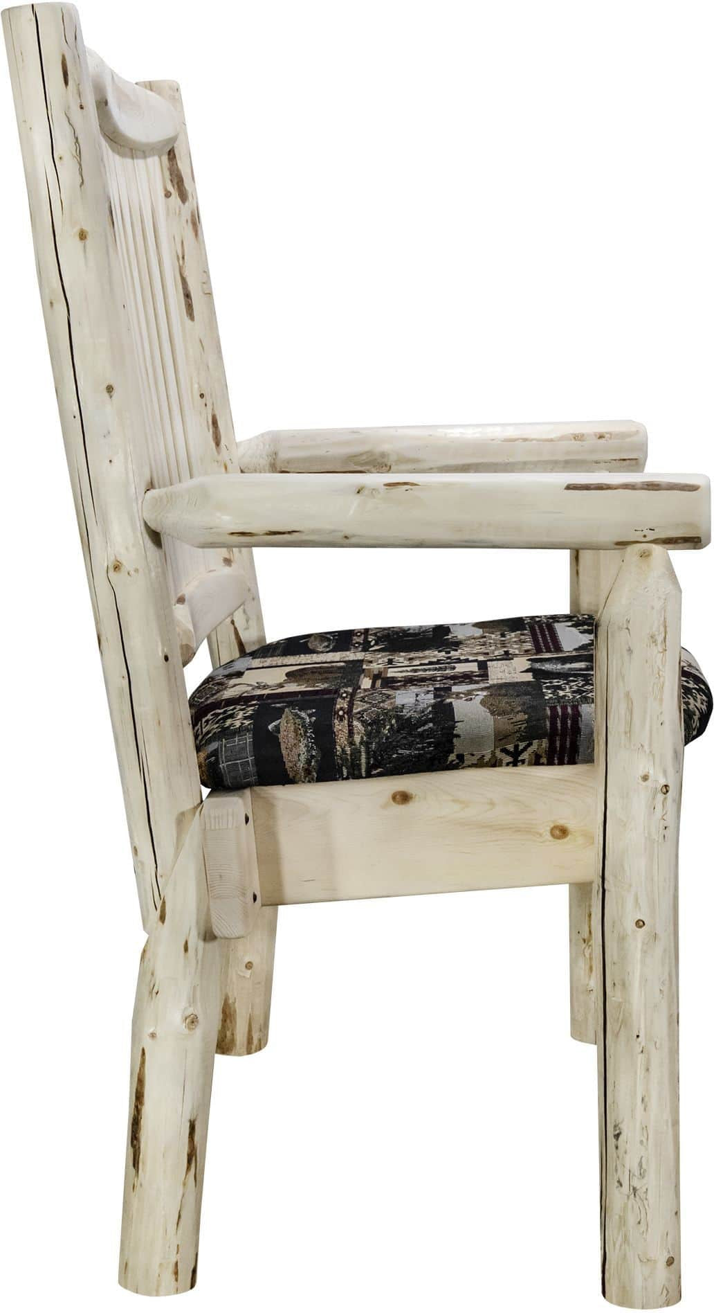 Montana Woodworks Montana Kollektion Kapitänsstuhl mit Polstersitz