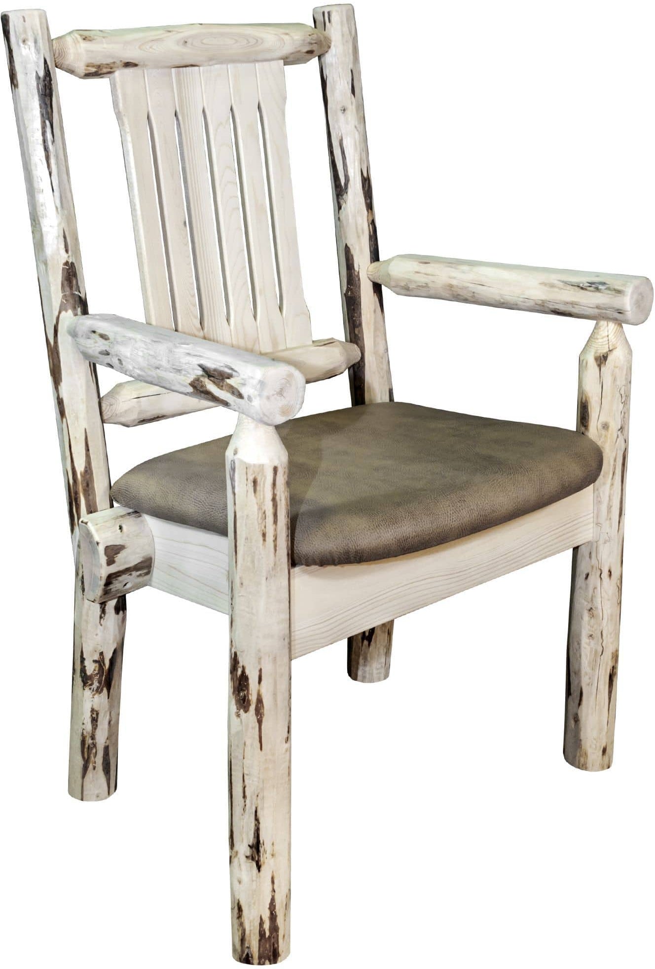 Montana Woodworks Montana Kollektion Kapitänsstuhl mit Polstersitz