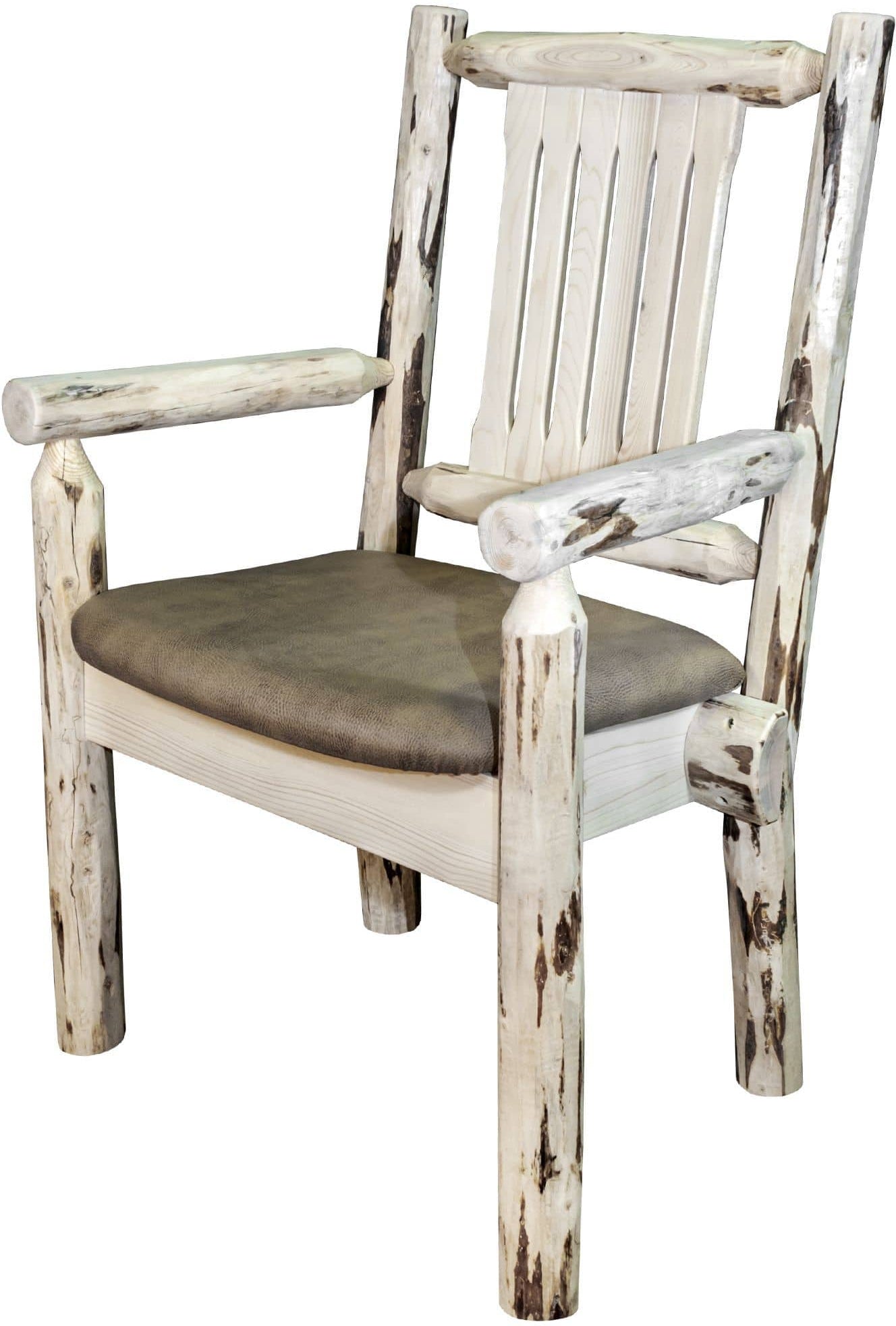 Montana Woodworks Montana Kollektion Kapitänsstuhl mit Polstersitz