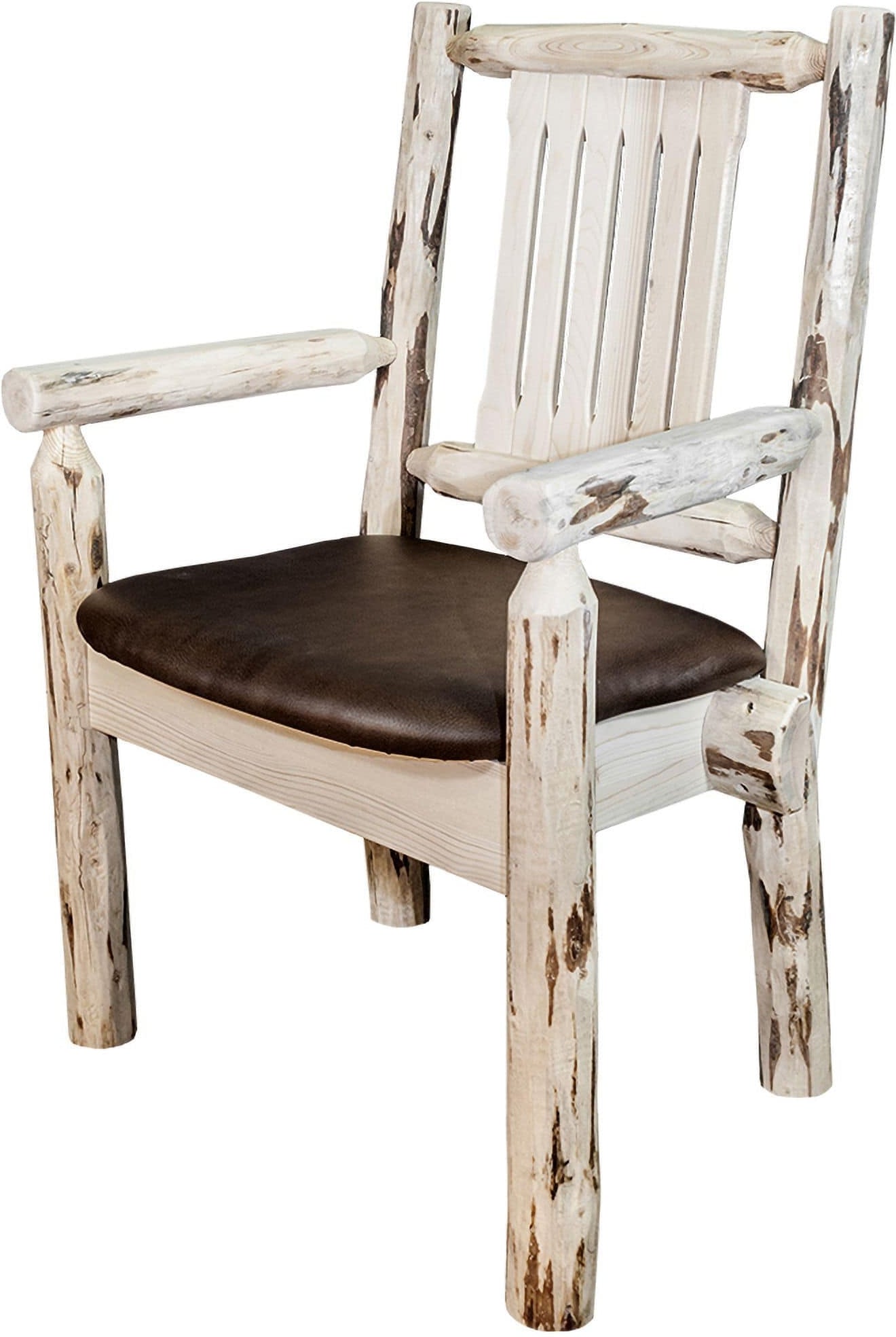 Montana Woodworks Montana Kollektion Kapitänsstuhl mit Polstersitz