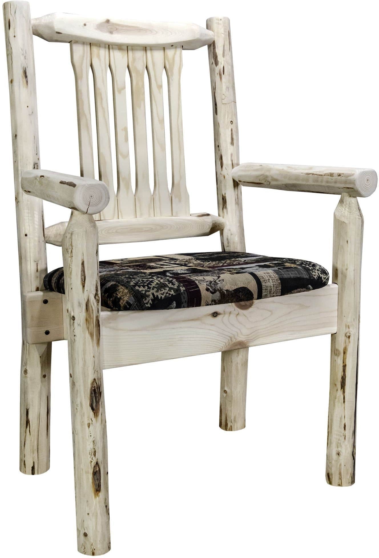 Montana Woodworks Montana Kollektion Kapitänsstuhl mit Polstersitz