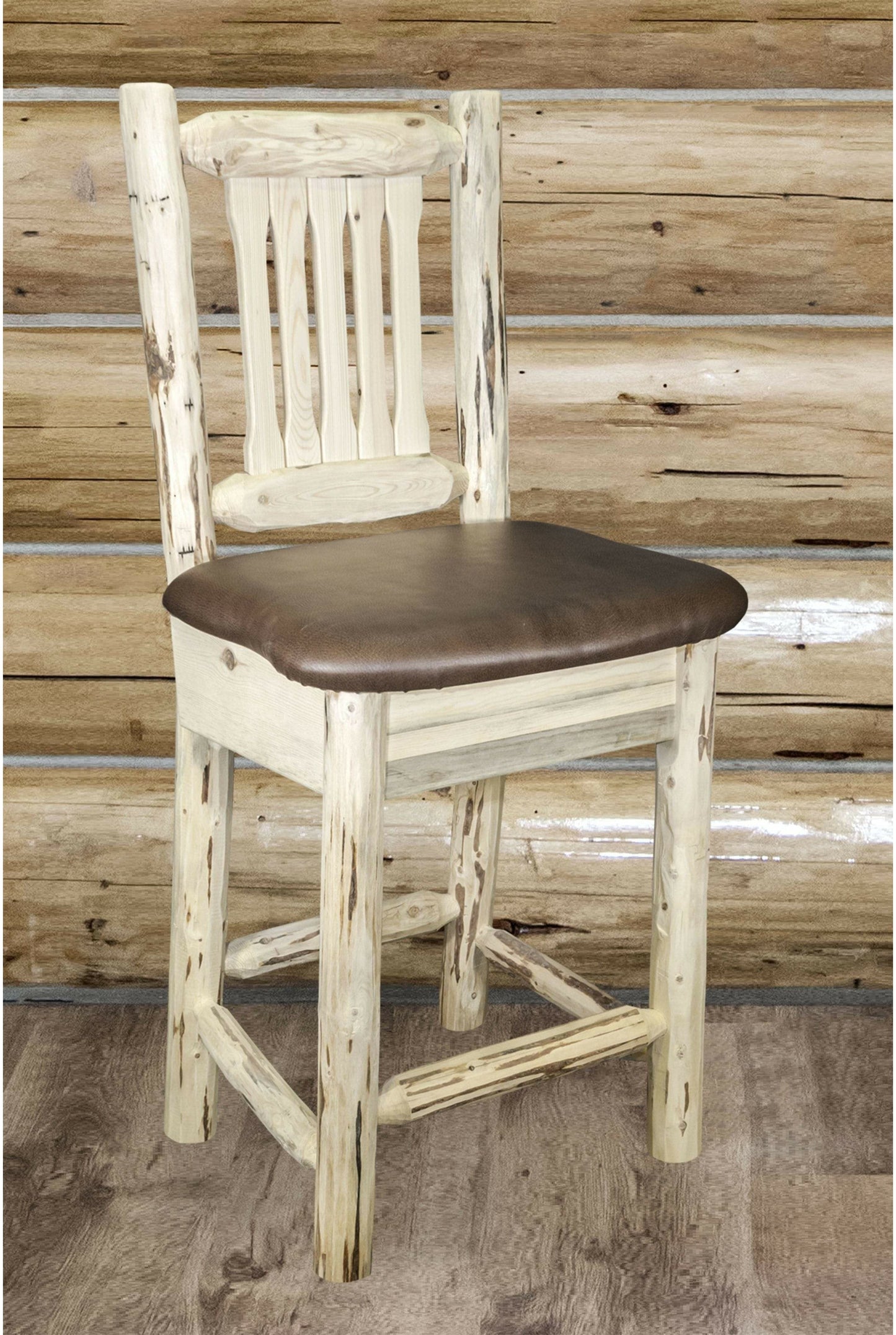 Montana Woodworks Montana Kollektion Polsterung des Barshockers in Gegenhöhe