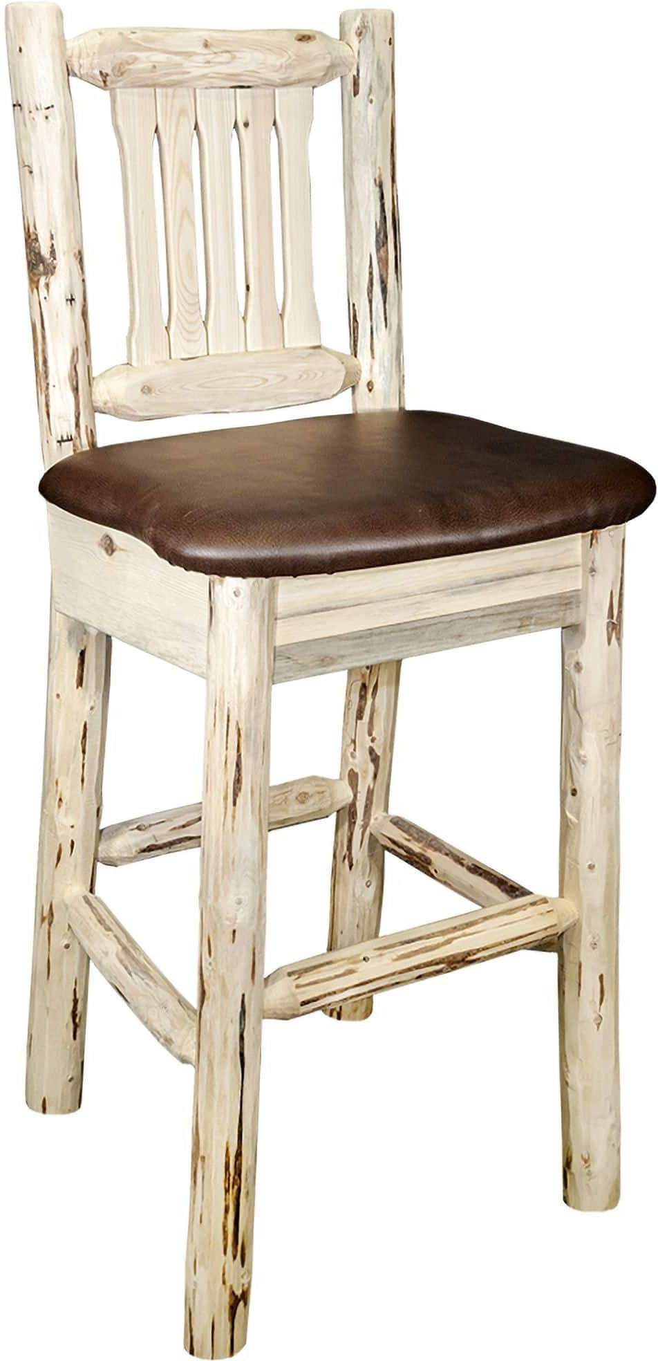 Montana Woodworks Montana Kollektion Polsterung des Barshockers in Gegenhöhe
