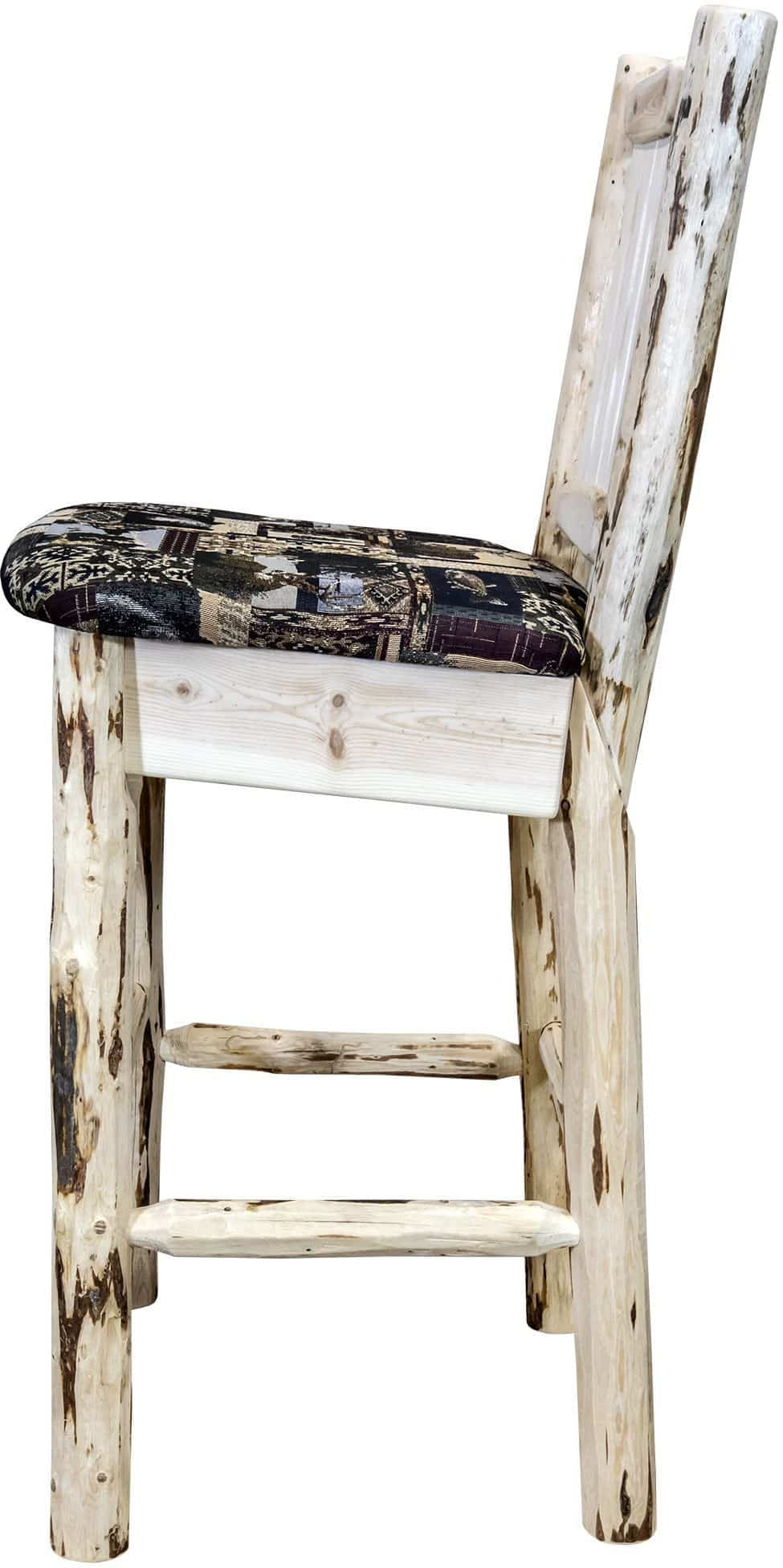 Montana Woodworks Montana Kollektion Polsterung des Barshockers in Gegenhöhe