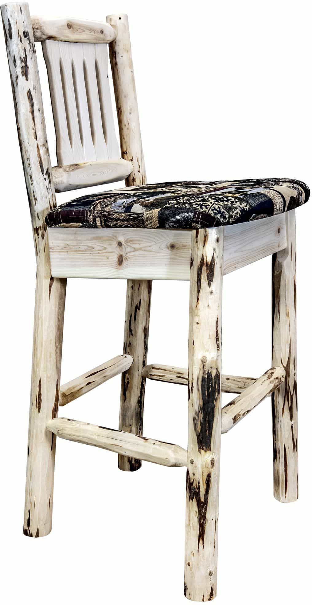 Montana Woodworks Montana Kollektion Polsterung des Barshockers in Gegenhöhe