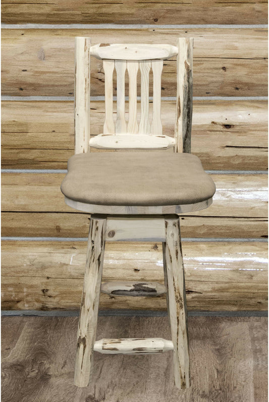Montana Woodworks Montana Kollektion Polsterbarsch mit Rücken & Schwenken