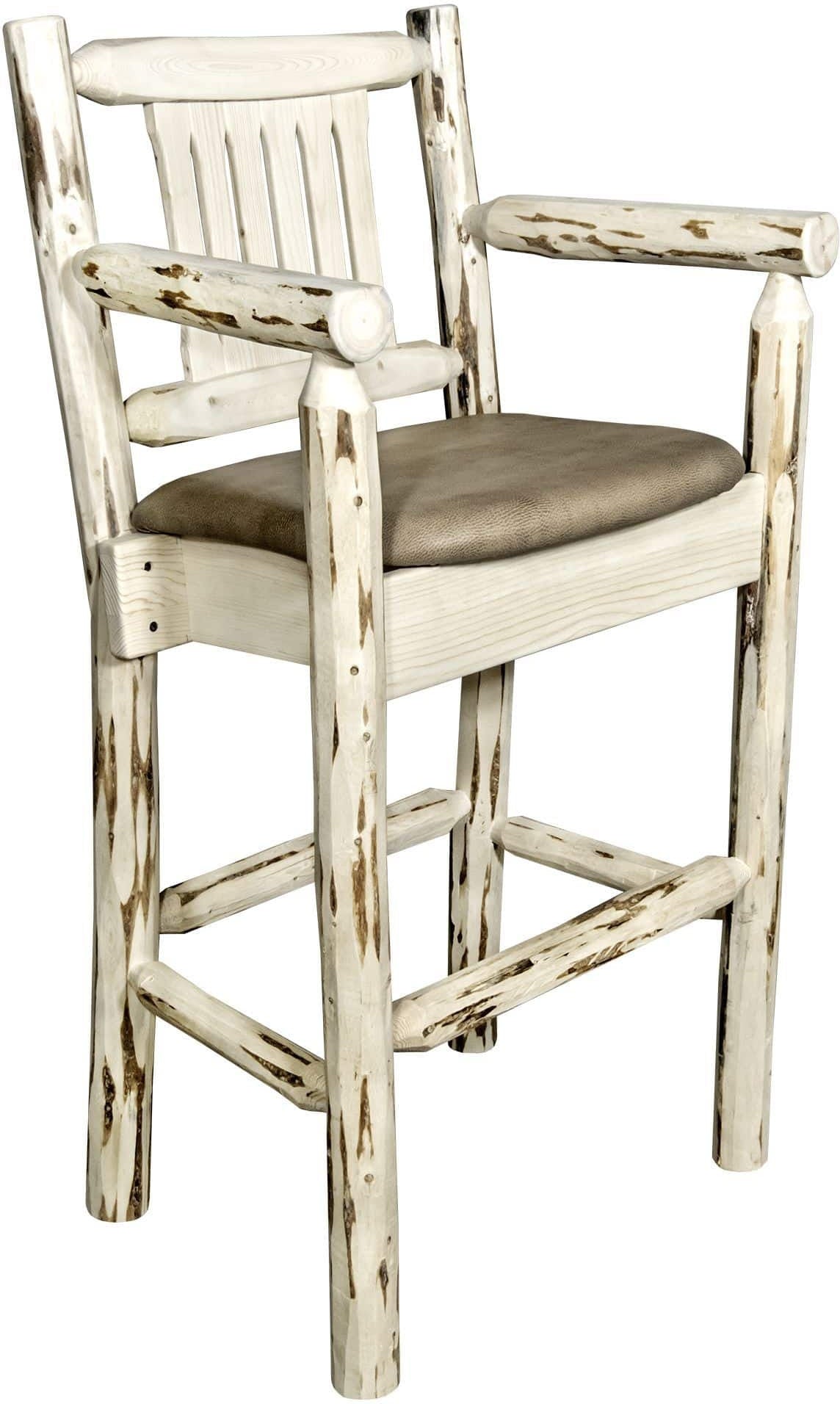 Montana Woodworks Montana Kollektion Captains Polsterung Barstool