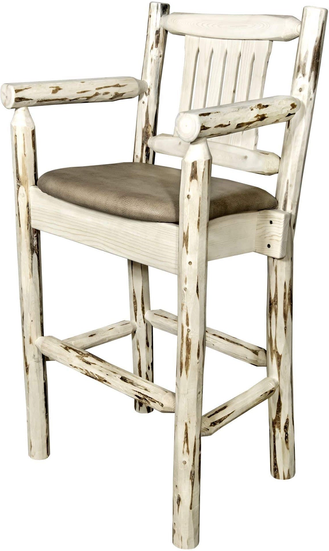 Montana Woodworks Montana Kollektion Captains Polsterung Barstool