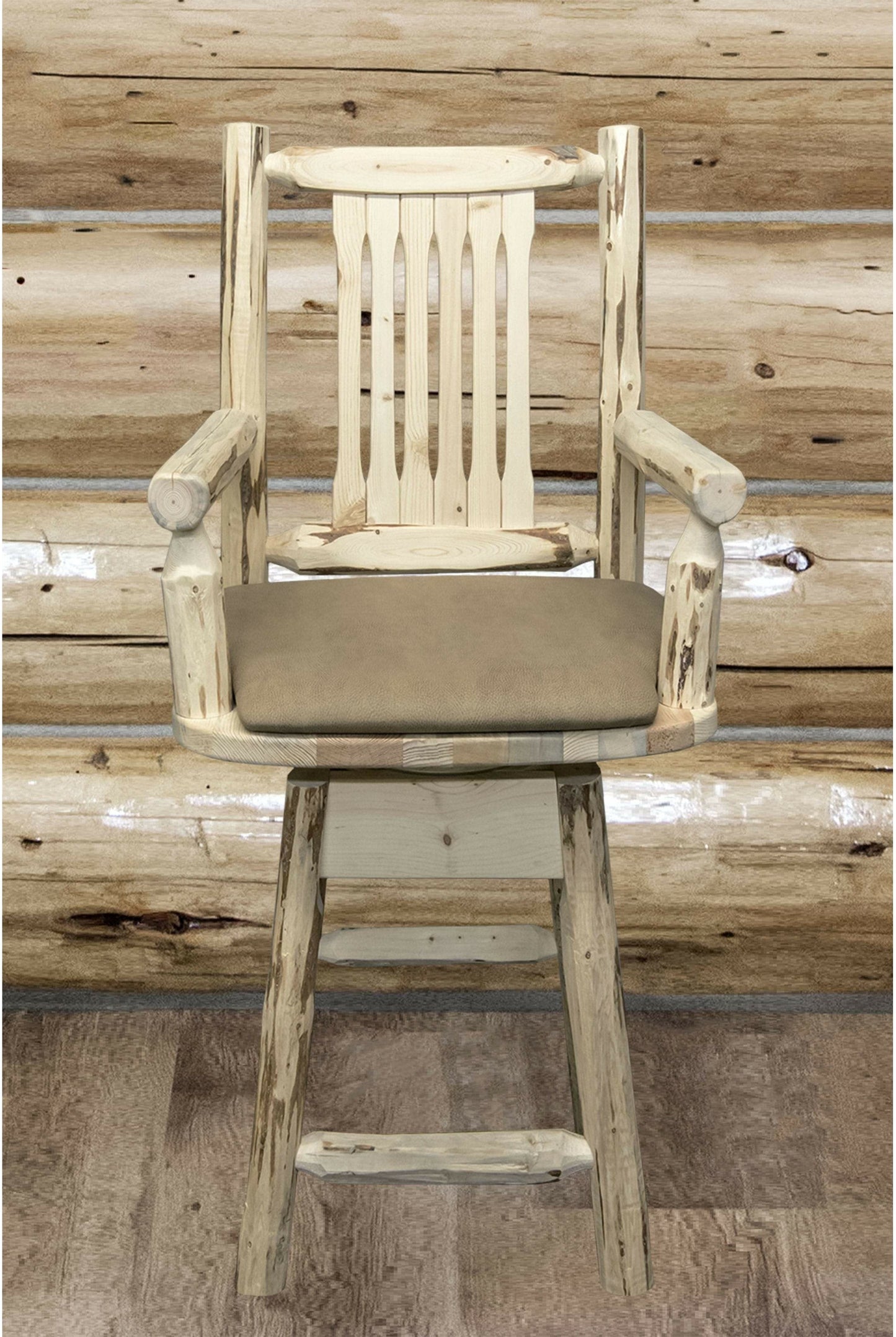 Montana Woodworks Montana Sammlung Swivel Captain's Polsterbarsch