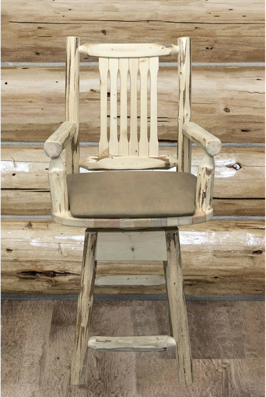 Montana Woodworks Montana Sammlung Swivel Captain's Polsterbarsch