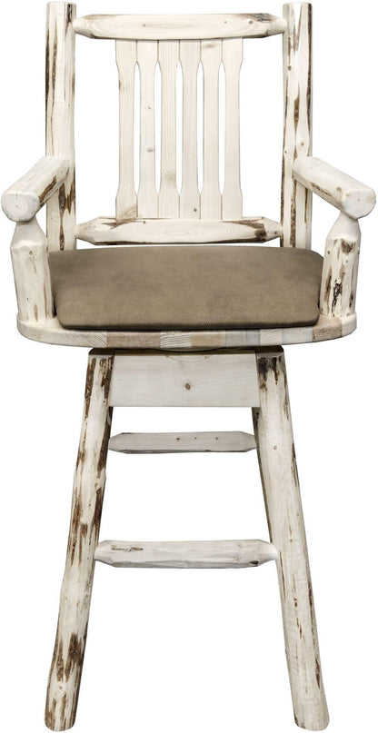 Montana Woodworks Montana Sammlung Swivel Captain's Polsterbarsch