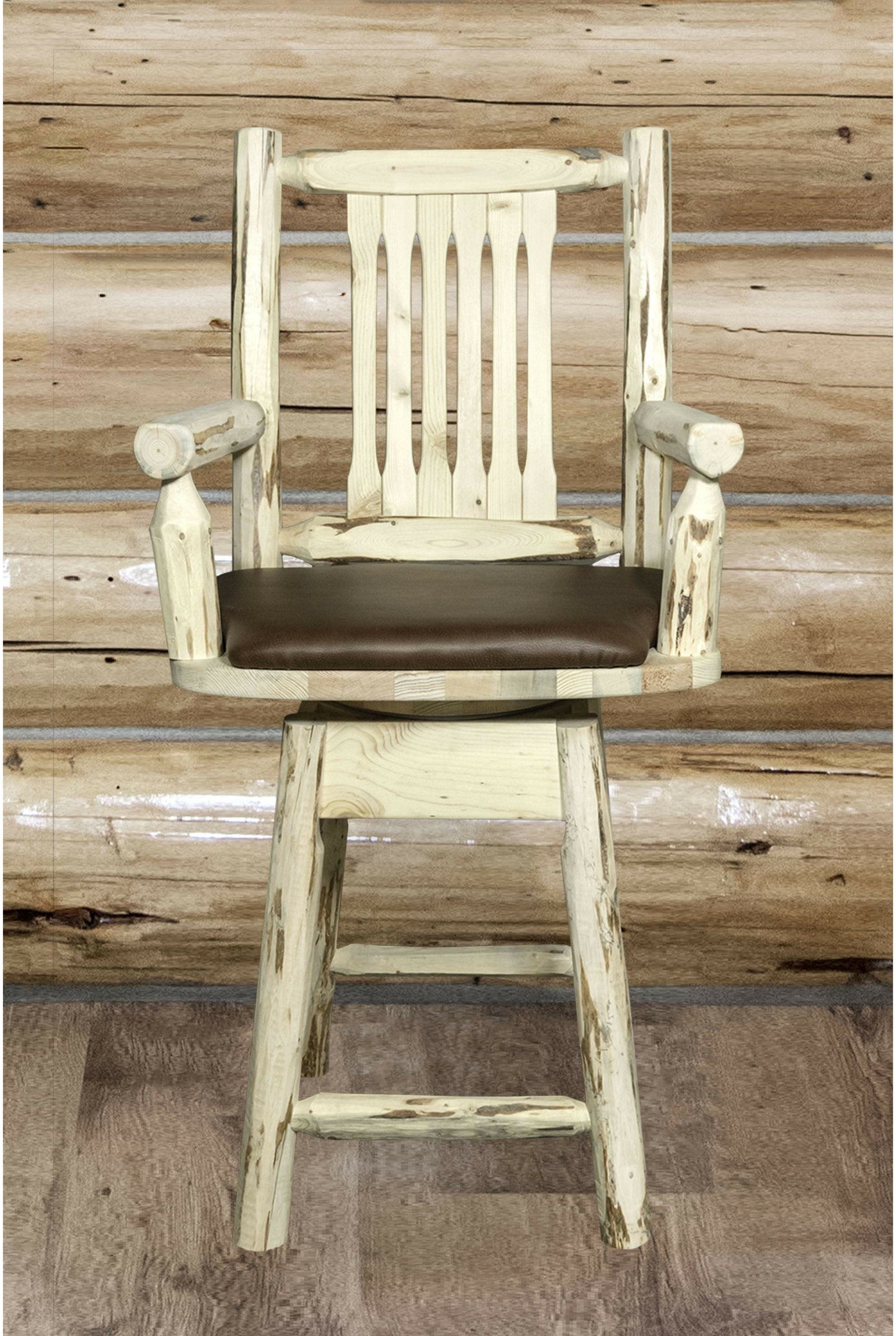 Montana Woodworks Montana Sammlung Swivel Captain's Polsterbarsch