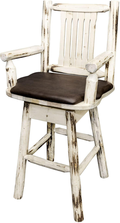 Montana Woodworks Montana Sammlung Swivel Captain's Polsterbarsch
