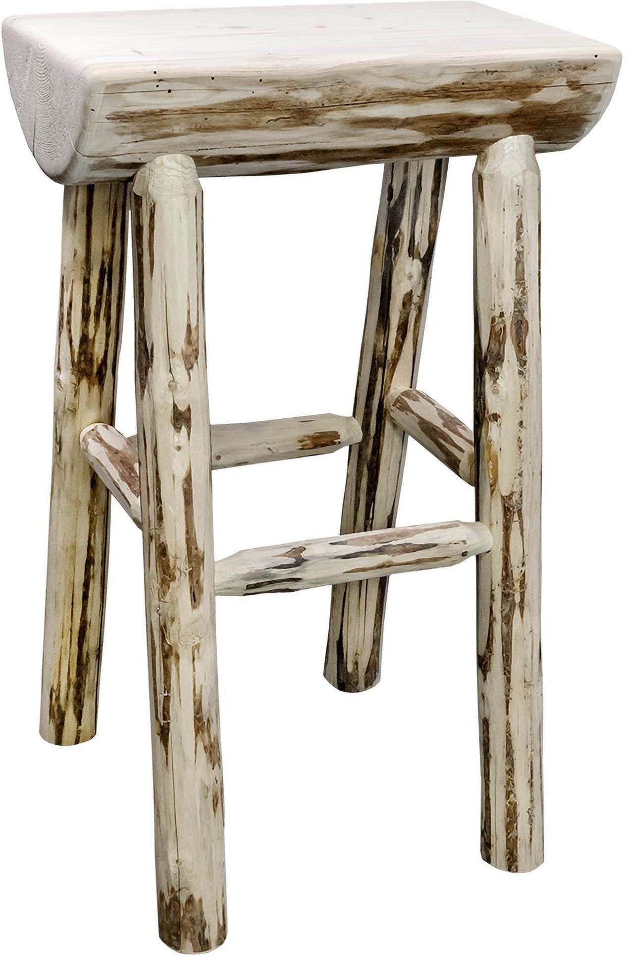 Montana Woodworks Montana Sammlung Halb Log Barstool