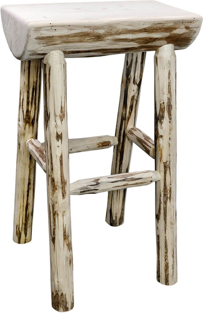 Montana Woodworks Montana Sammlung Halb Log Barstool