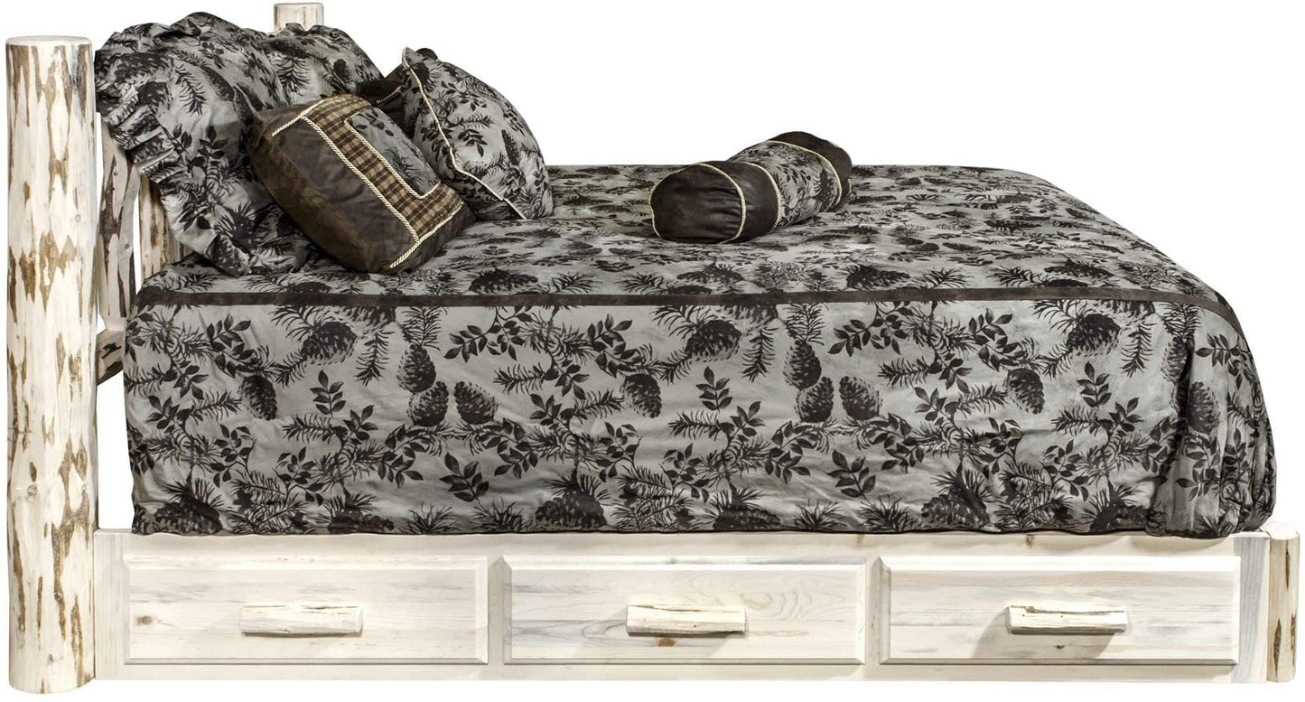 Montana Woodworks Montana Kollektion King Lagerplattform Bett