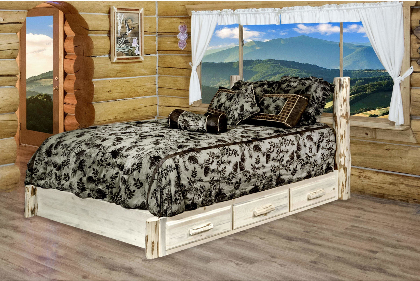 Montana Woodworks Montana Kollektion King Lagerplattform Bett